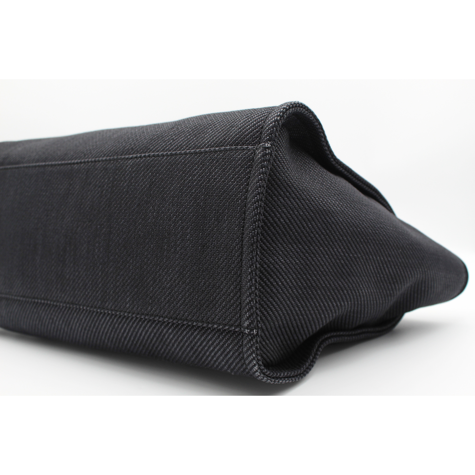 Deauville Fabric Navy Handbag