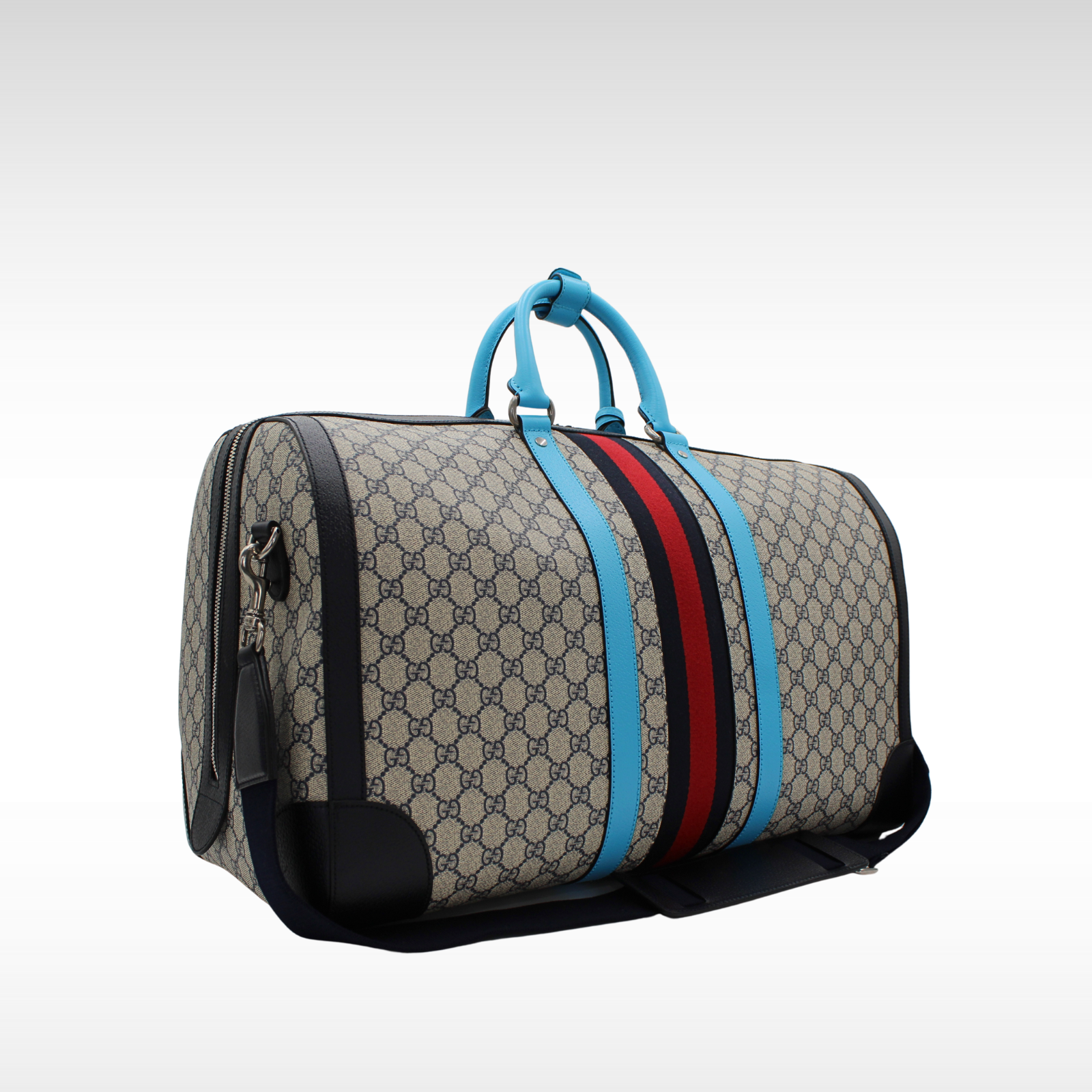 GG-Supreme Coated Canvas Duffle Bag