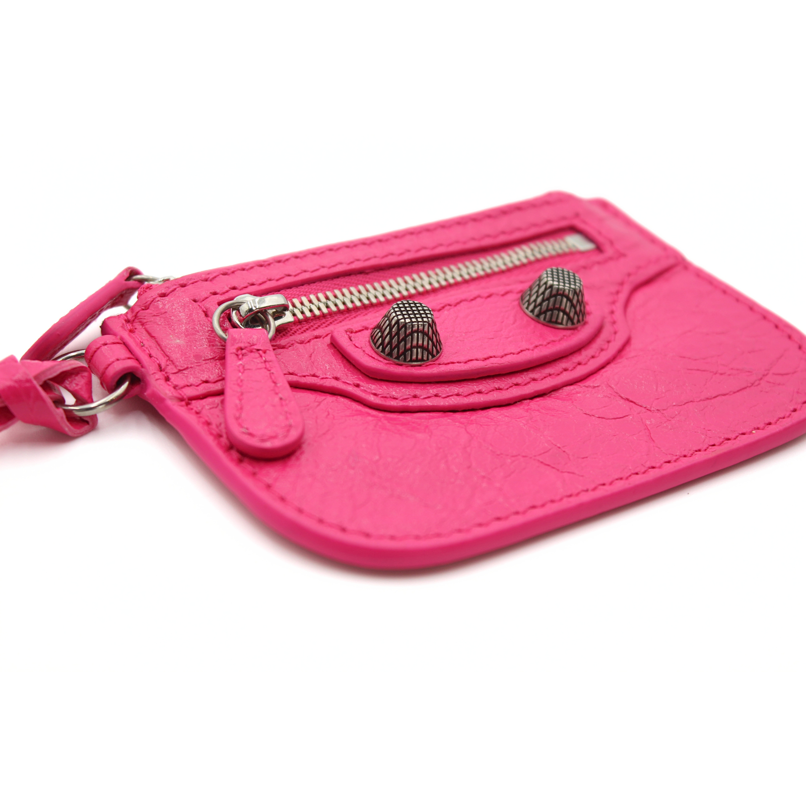 Le Cagole Lamb Pink Coin Case