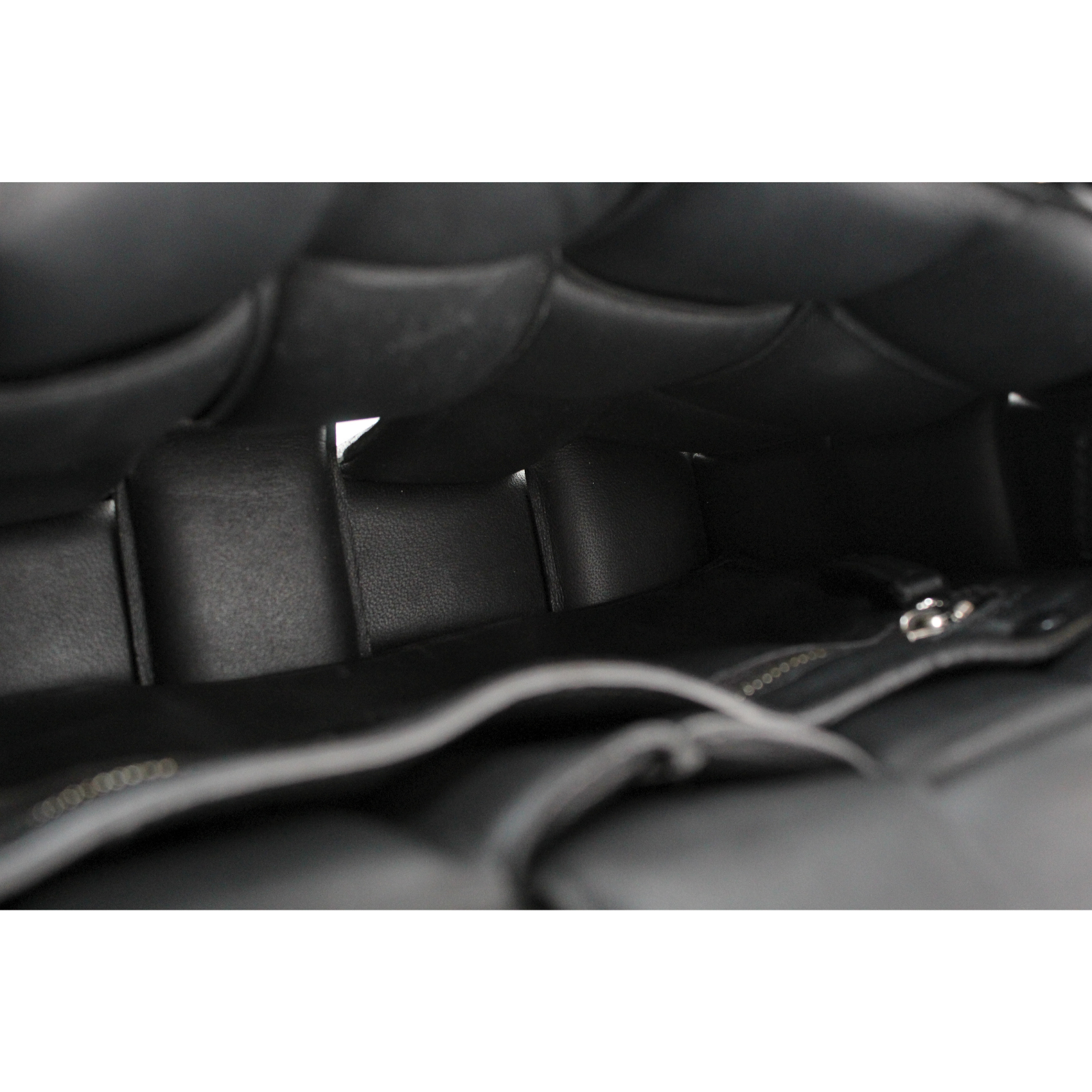 Padded Cassette Lamb Shoulder Bag