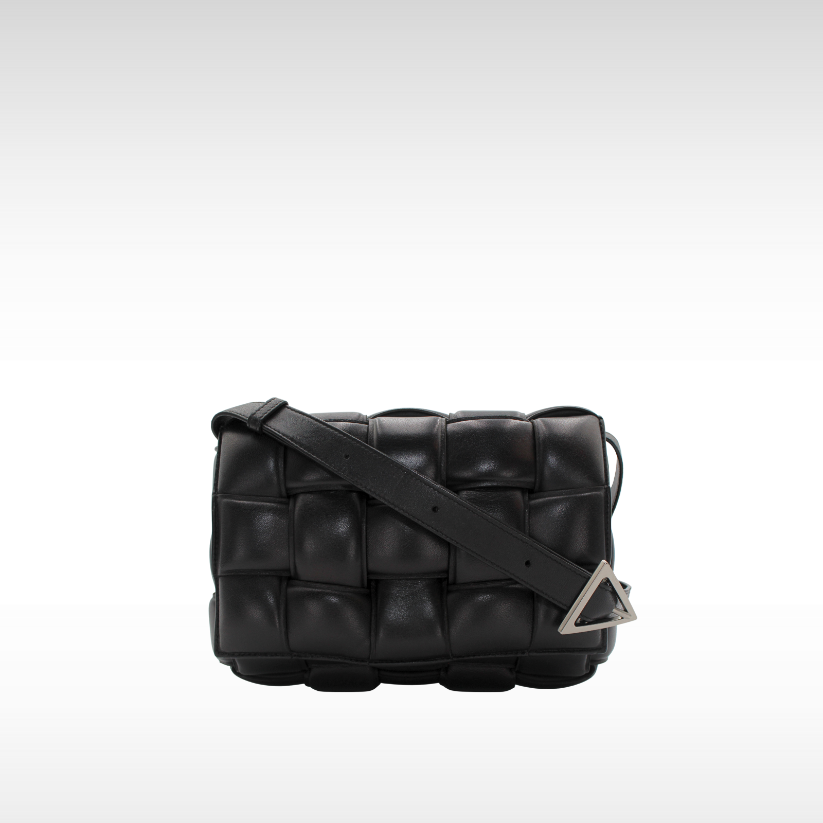 Padded Cassette Lamb Shoulder Bag