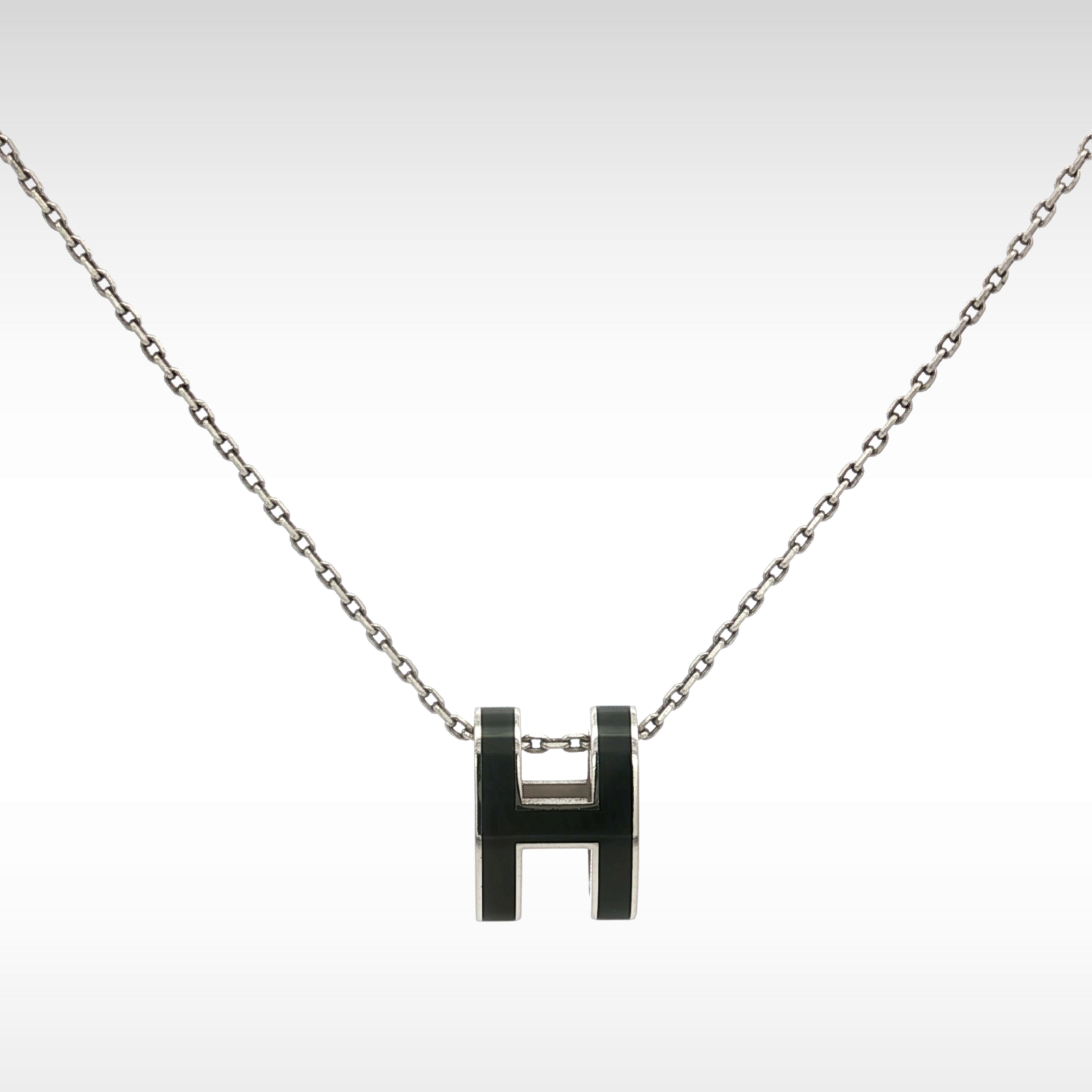 Pop H Metal Necklace