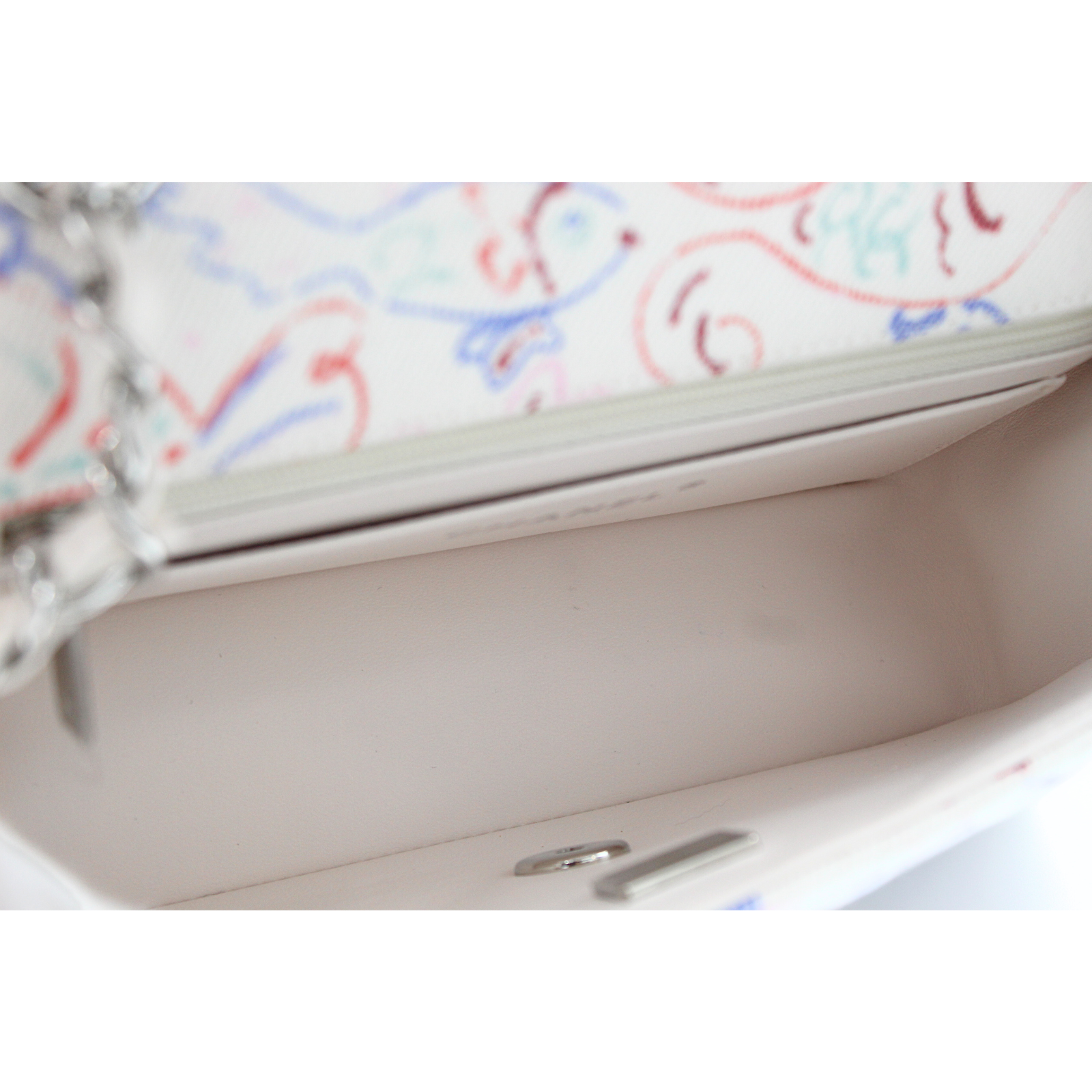 Classic Mini Canvas White Crossbody Bag