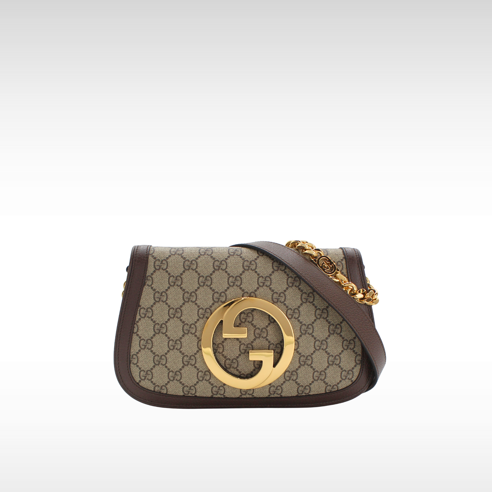 Blondie GG Supreme Coated Canvas Shoulder Bag