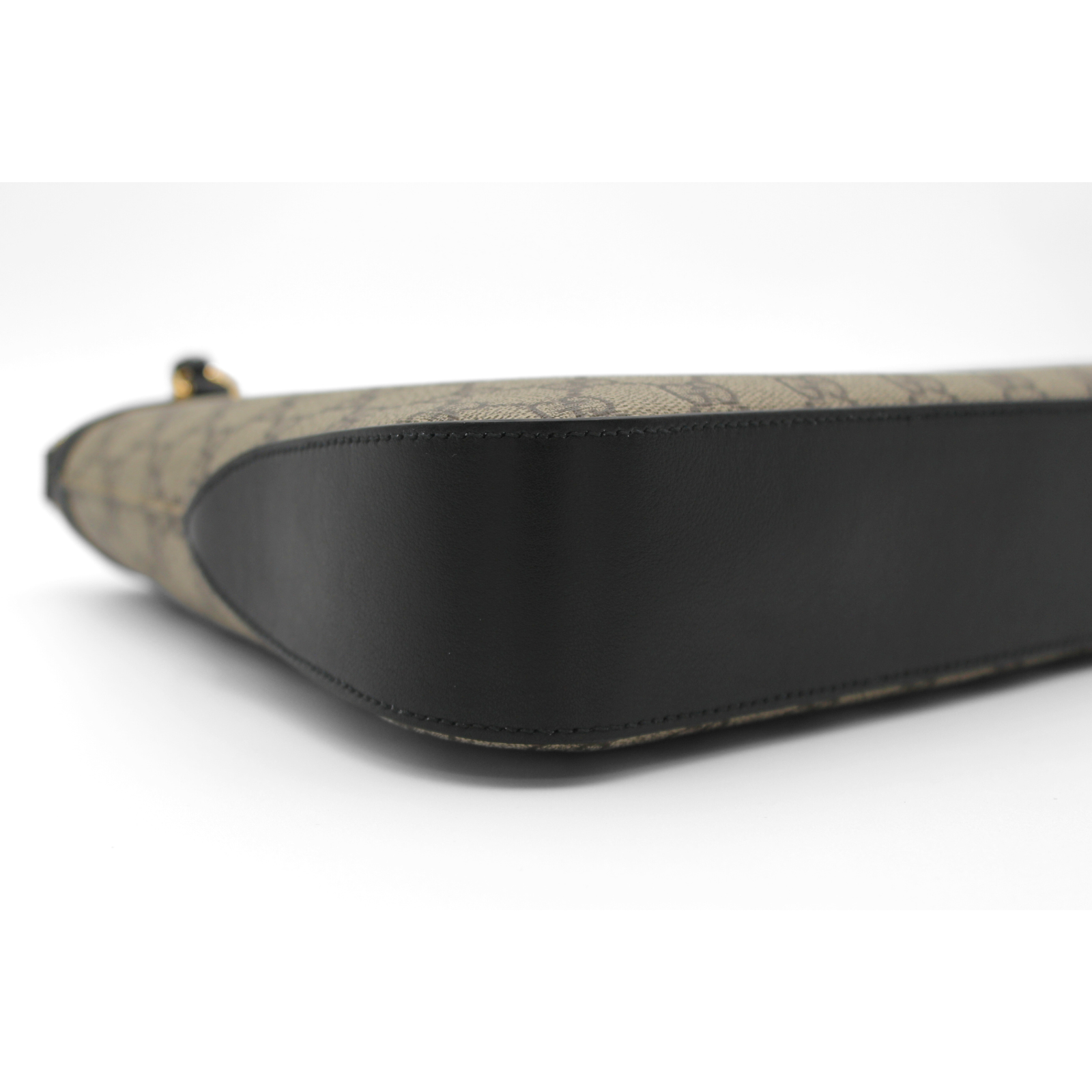 Padlock Coated Canvas Shoulder Bag