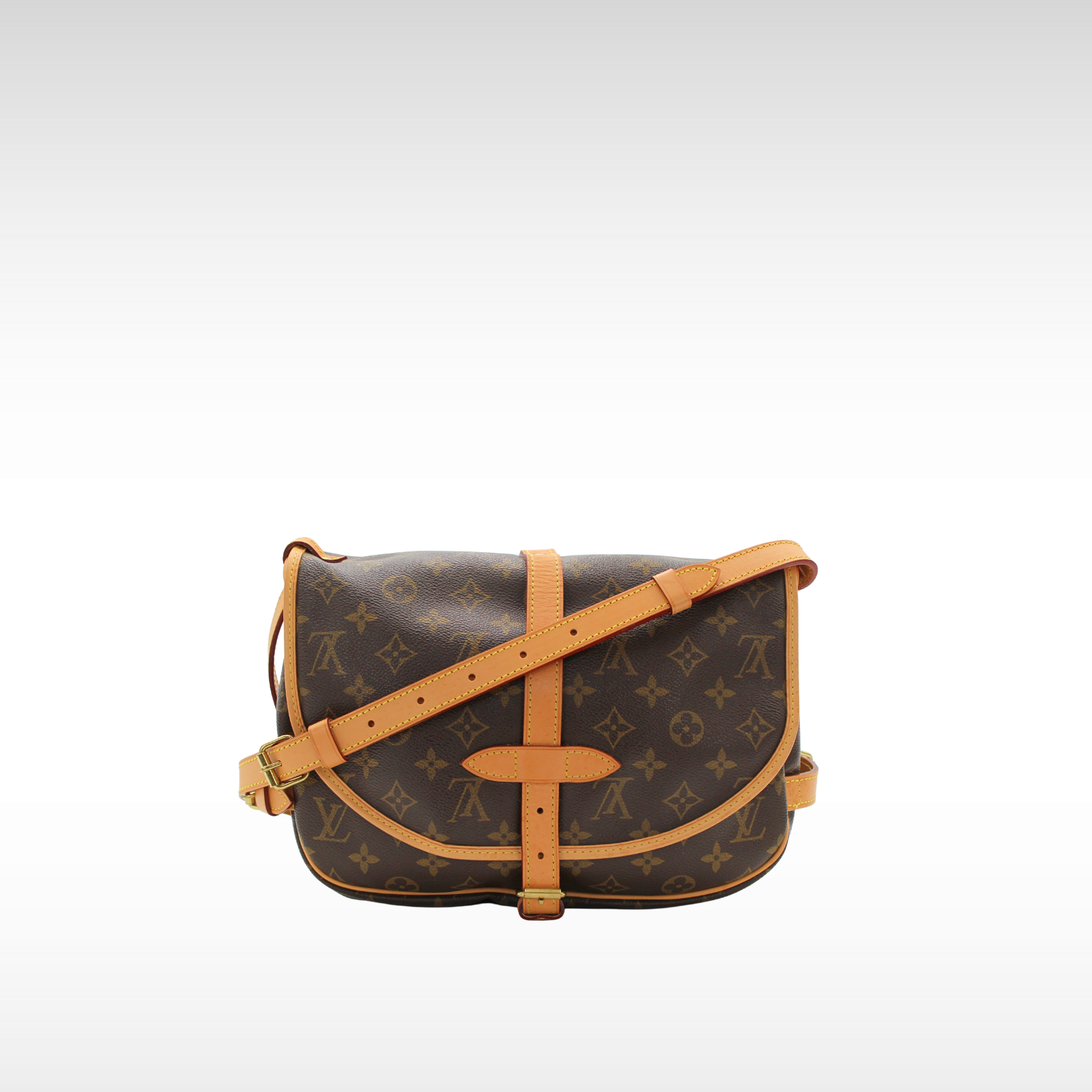 Saumur 30 Monogram Crossbody Bag