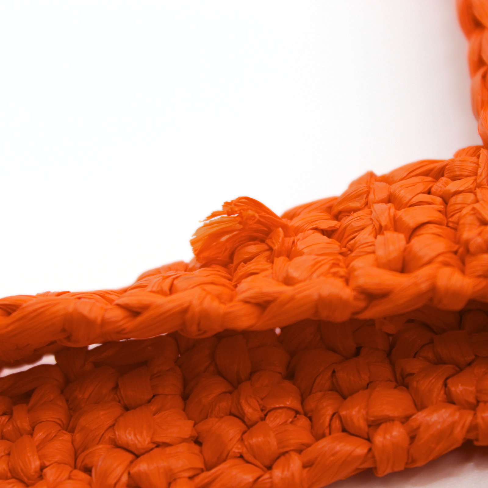 Crochet Tote Raffia Tote Bag
