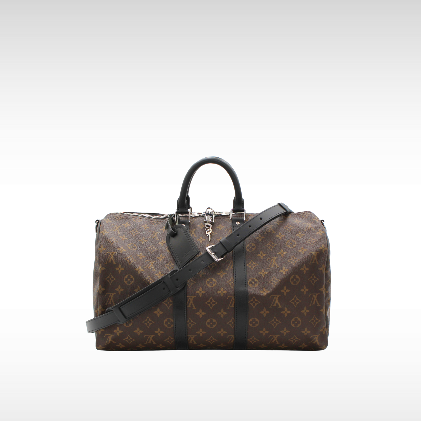 Keepall Bandouliere 45 Monogram Macassar Duffle Bag