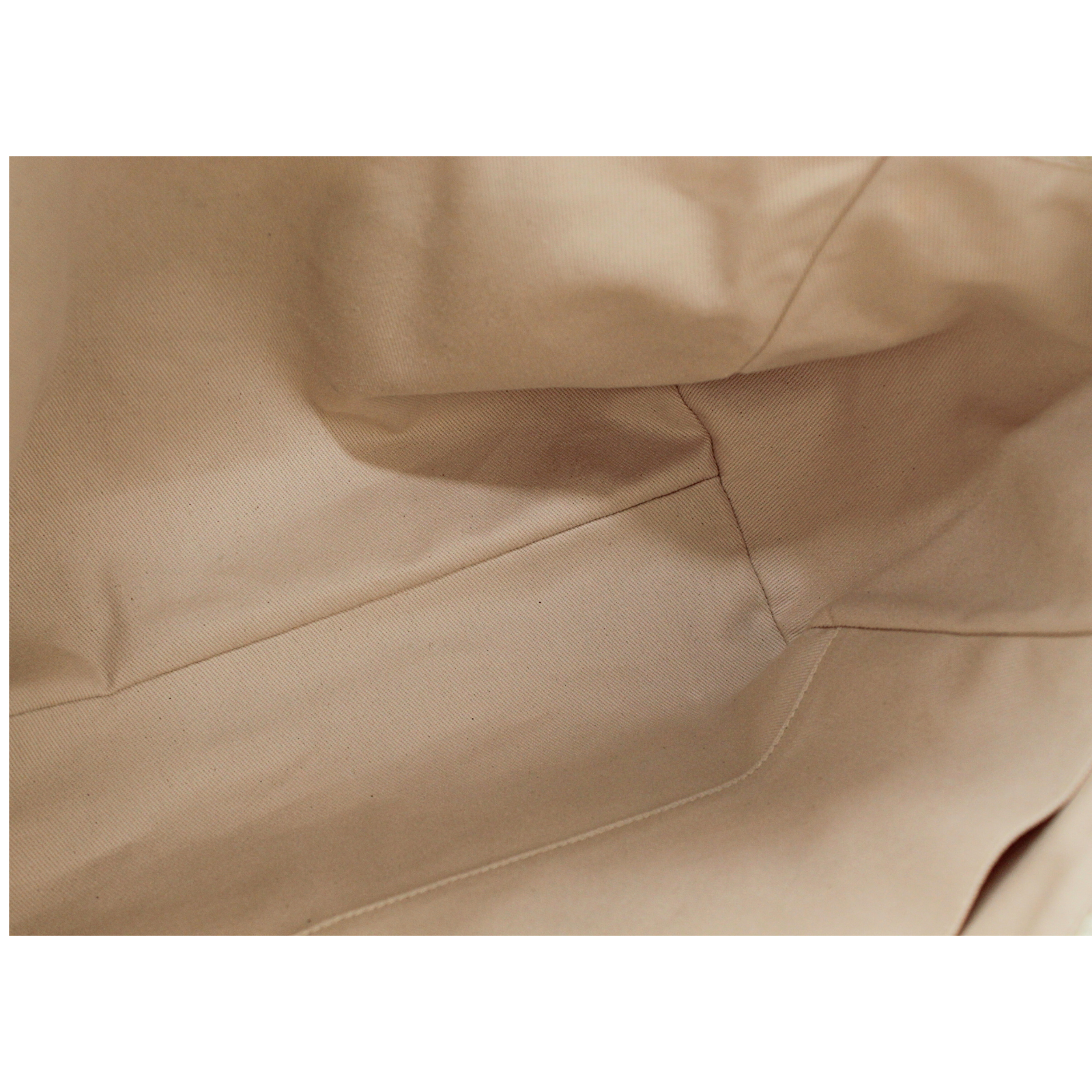 Deauville Canvas Beige Tote Bag
