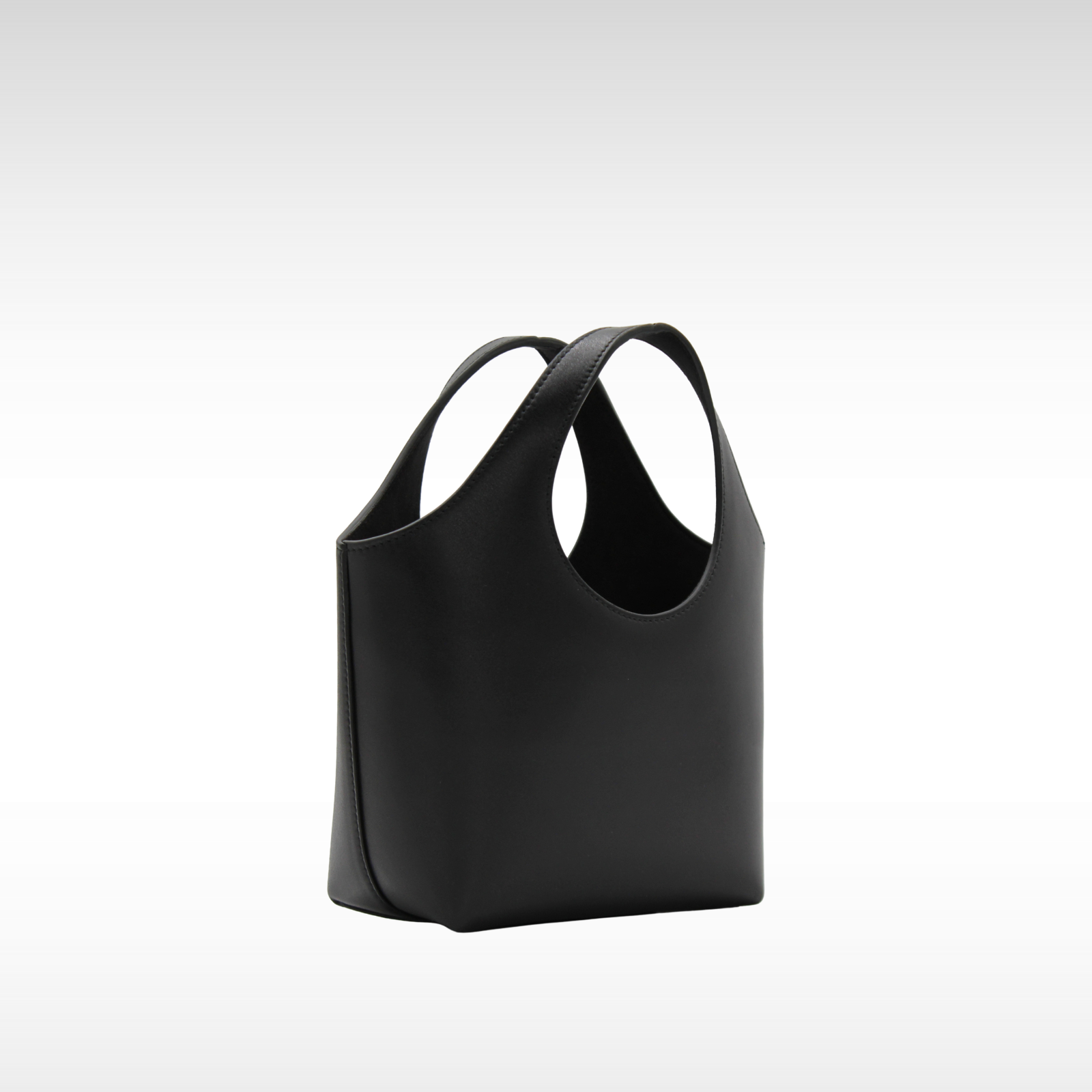 Mary Kate XS Calf Black Handbag