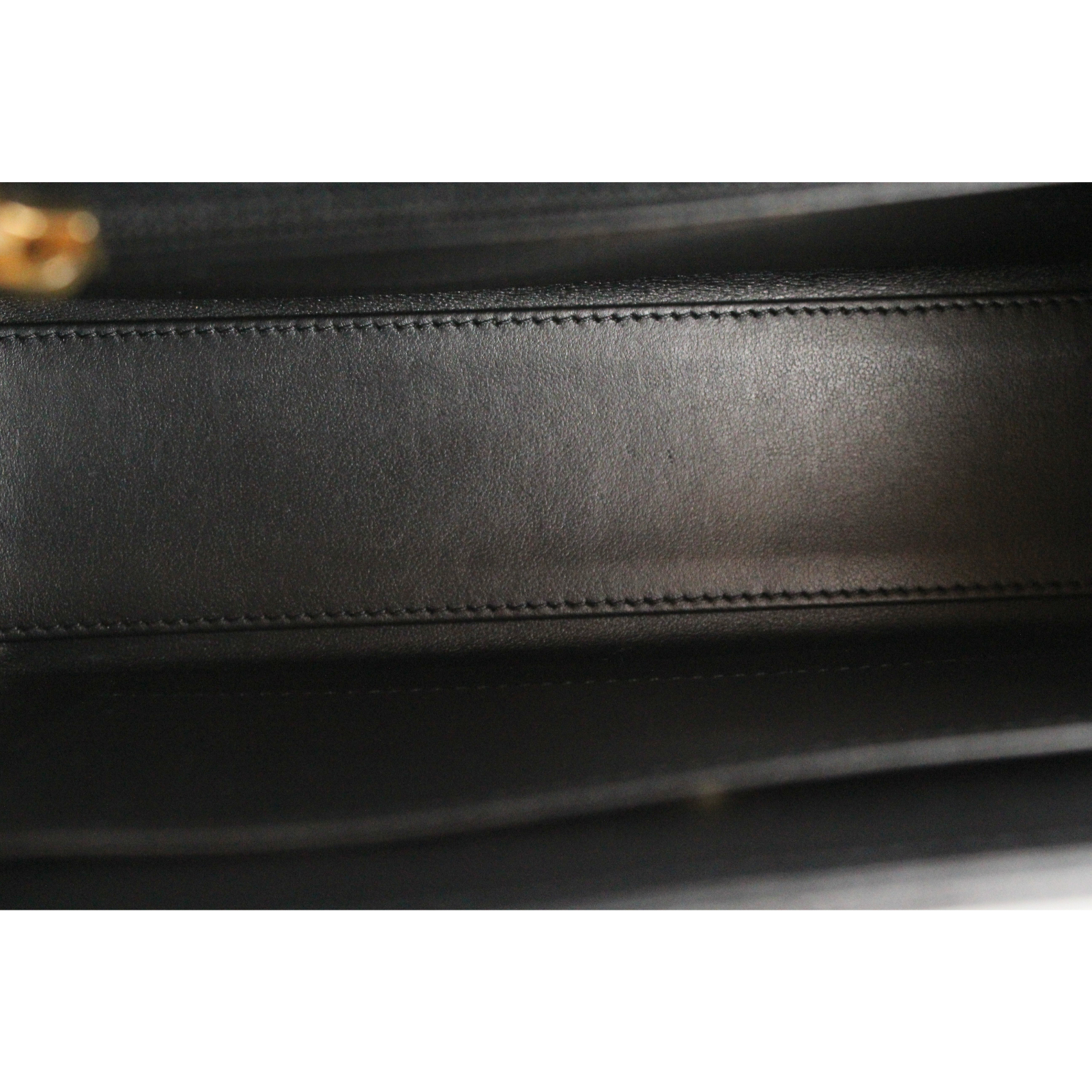 Shopping Bag Mini Calf Black Handbag