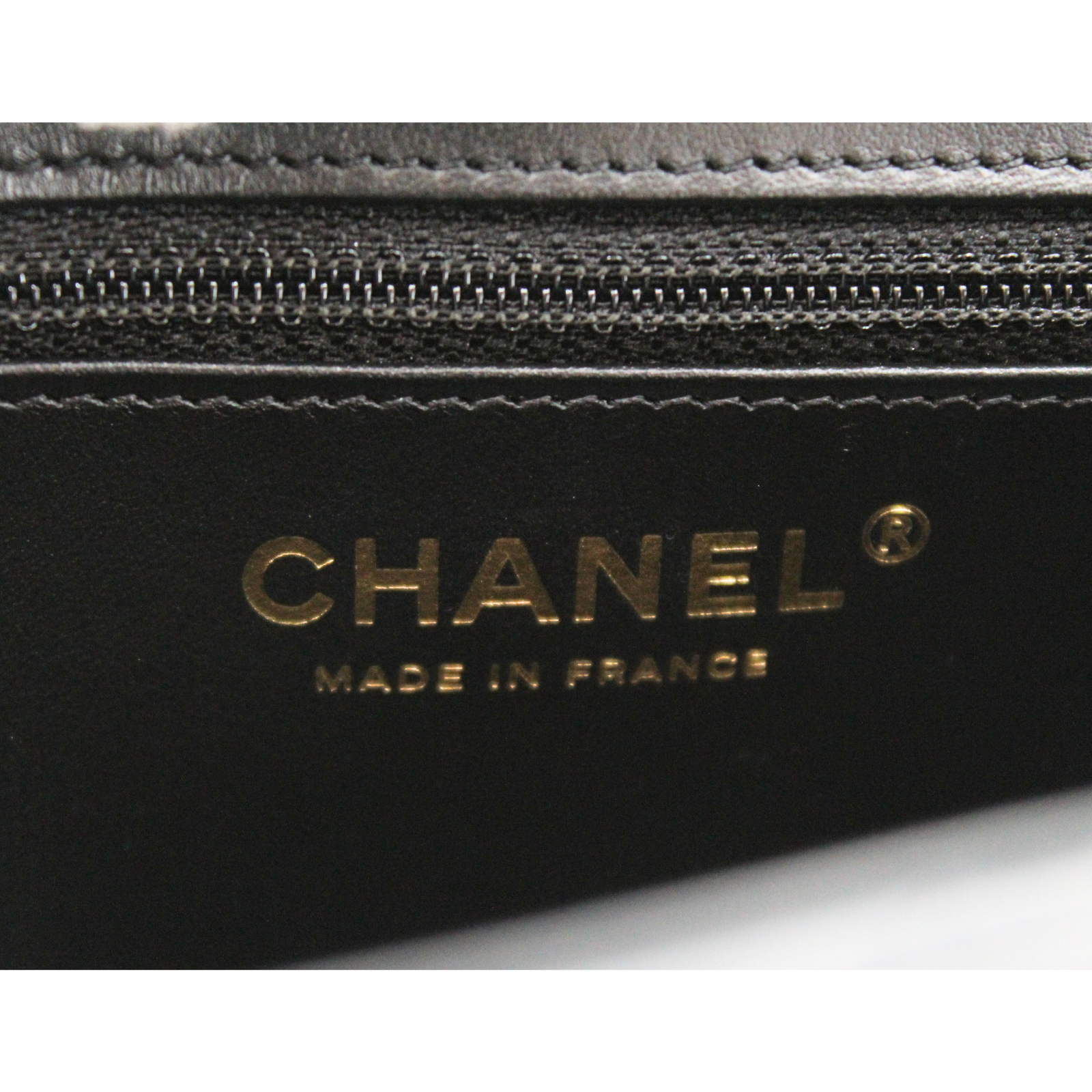 Shopping Bag Mini Calf Black Handbag