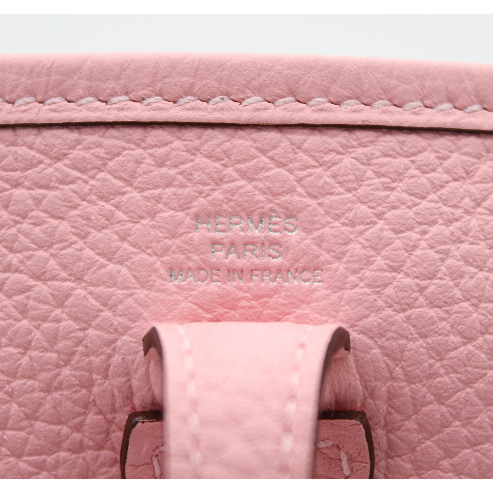 Evelyne Amazone 16 Taurillon Clemence Rose Sakura Crossbody Bag