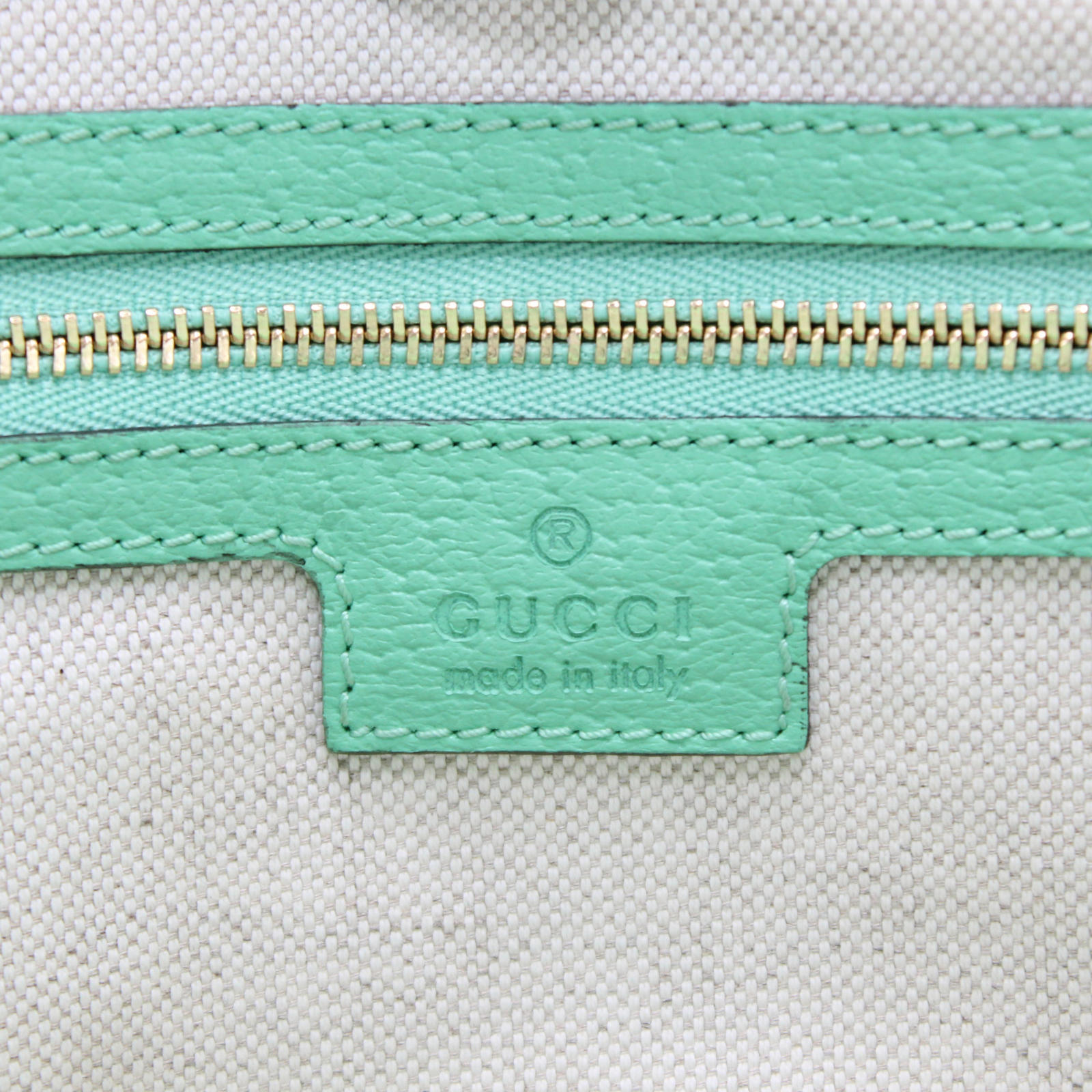 Ophidia Miami Raffia Green Tote Bag