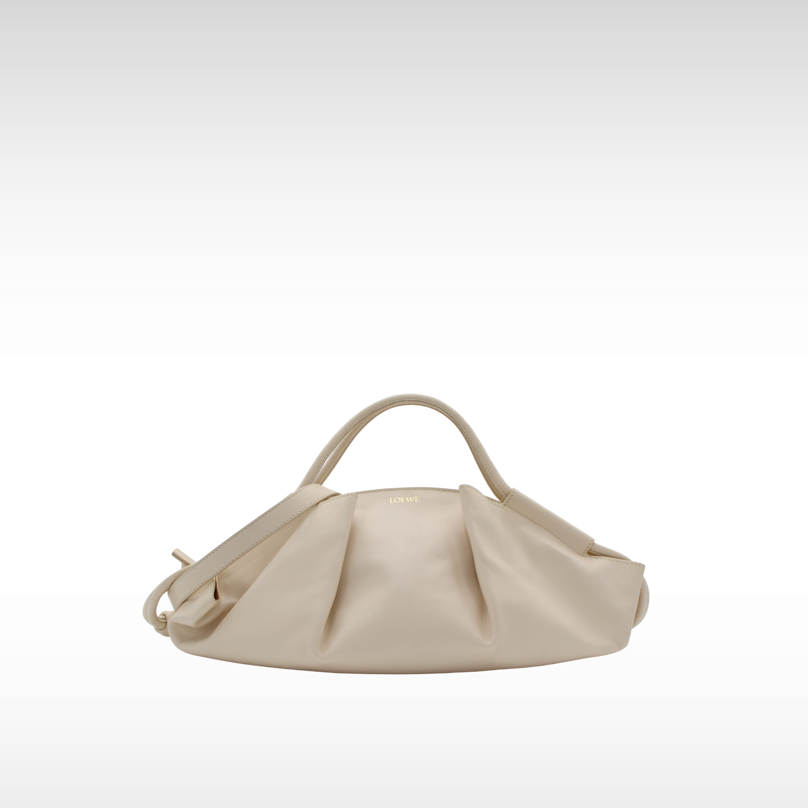 Paseo Lamb Beige Shoulder Bag