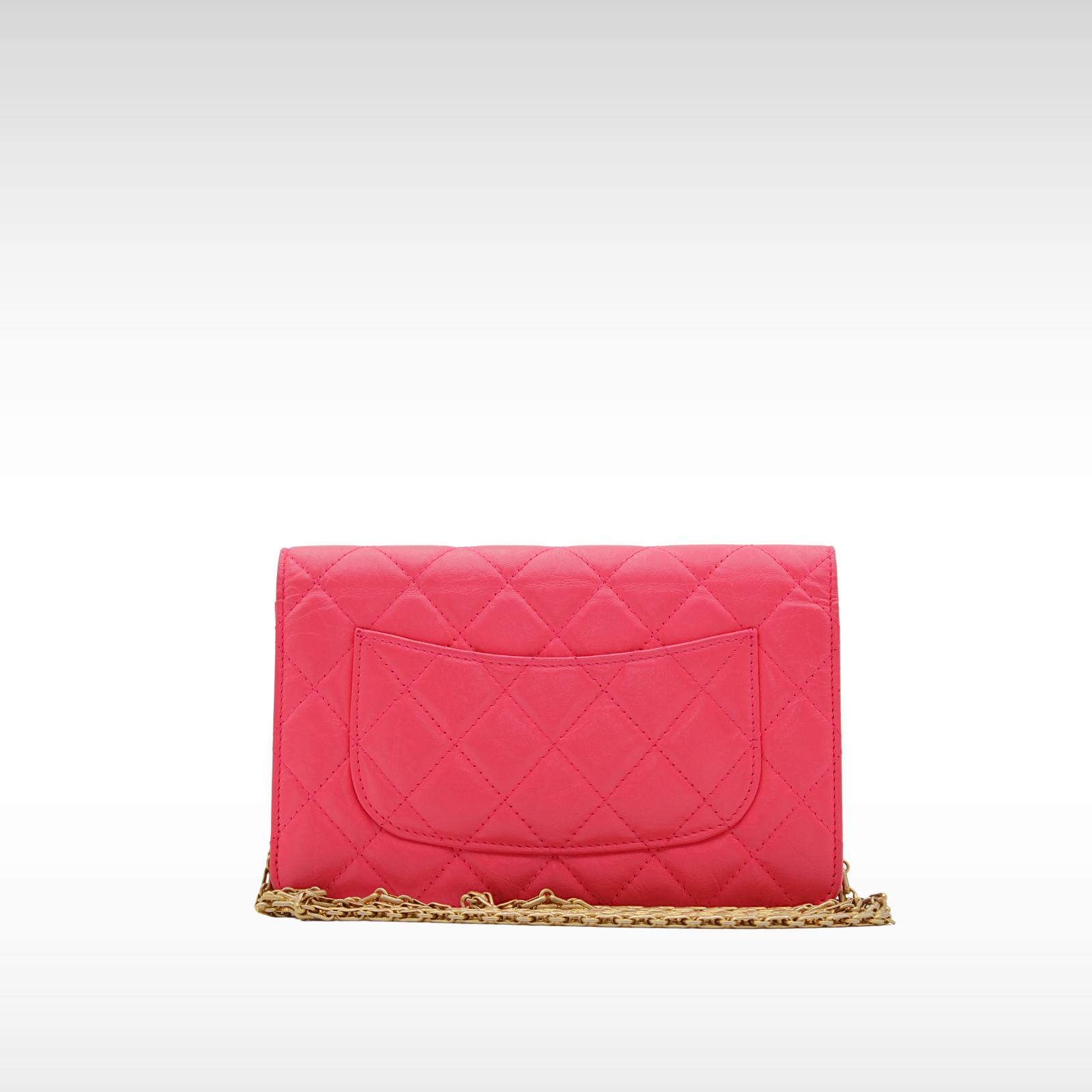 2.55 Calf Pink Wallet on Chain