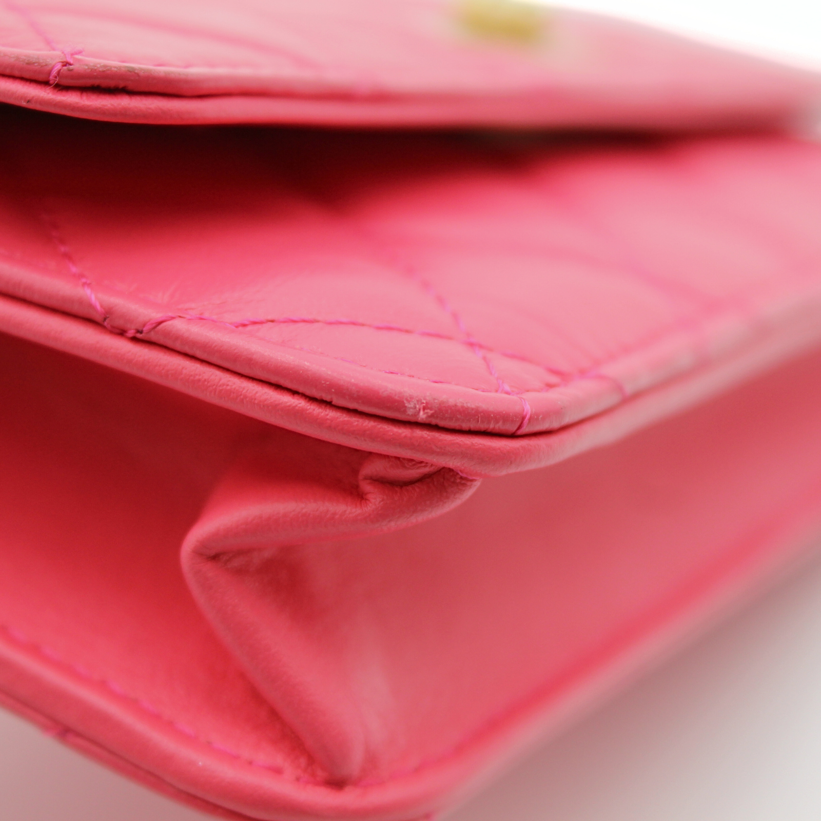 2.55 Calf Pink Wallet on Chain