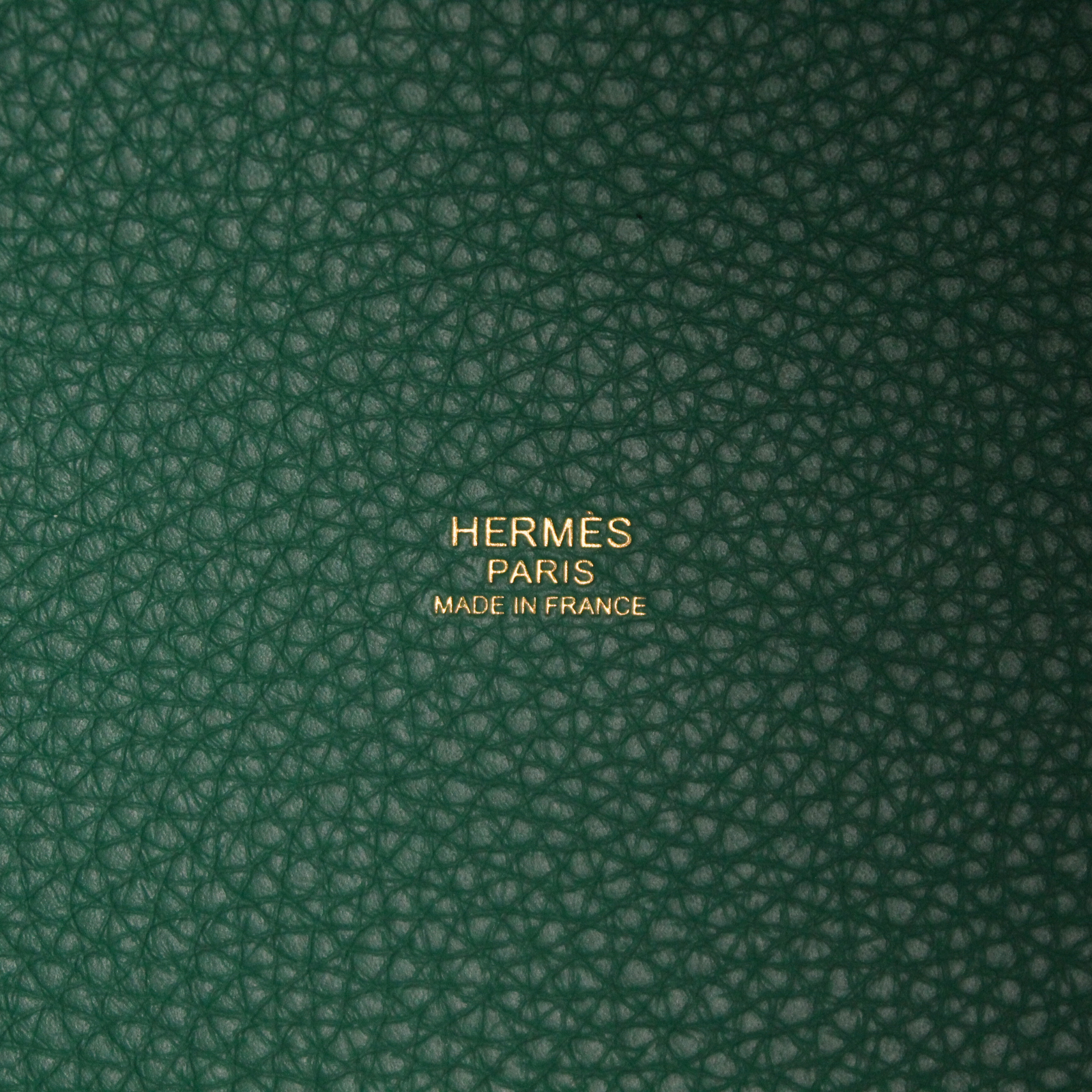 Picotin Lock 22 Taurillon Clemence Vert Vertigo Handbag