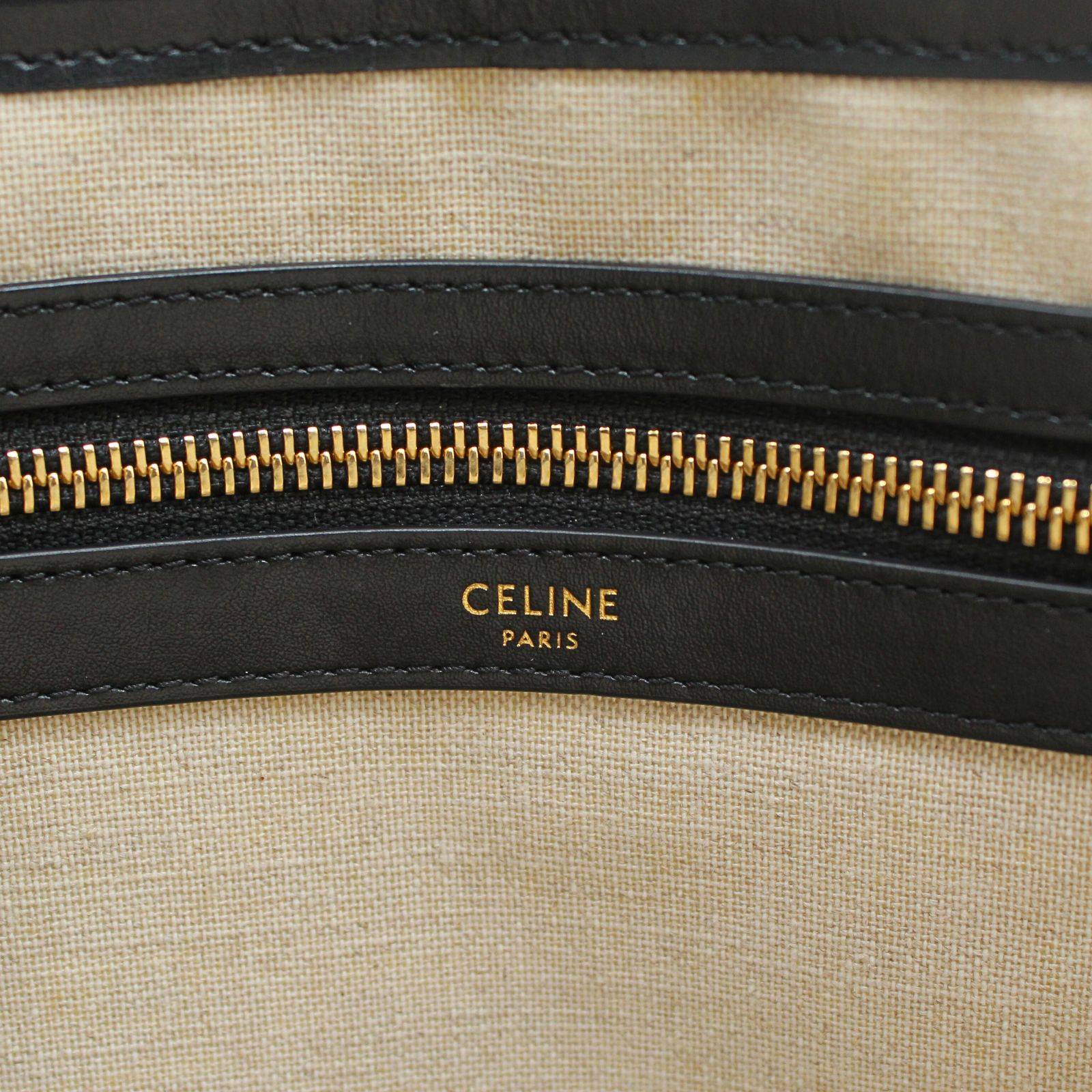 Horizontal Cabas Canvas Tote Bag