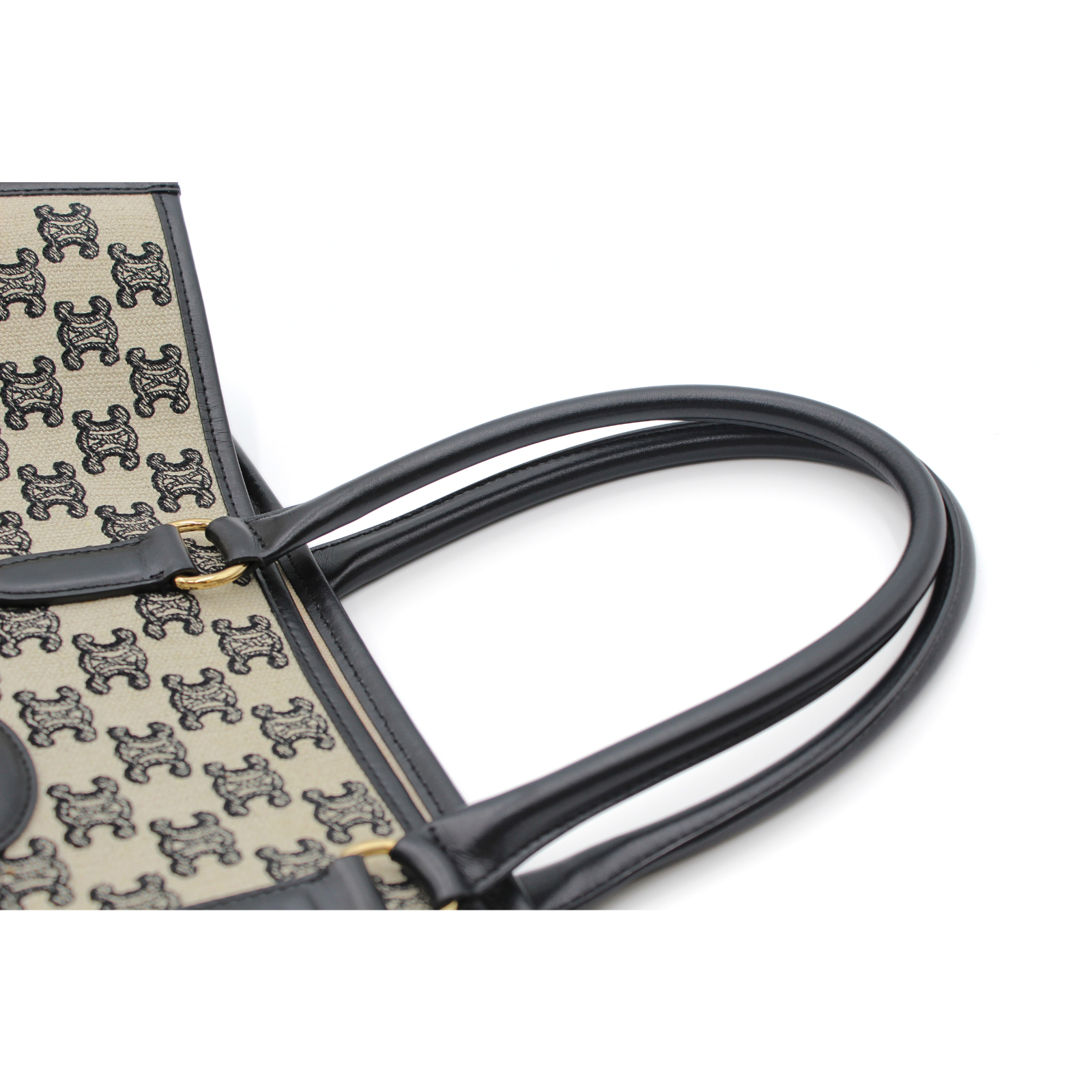 Horizontal Cabas Canvas Tote Bag