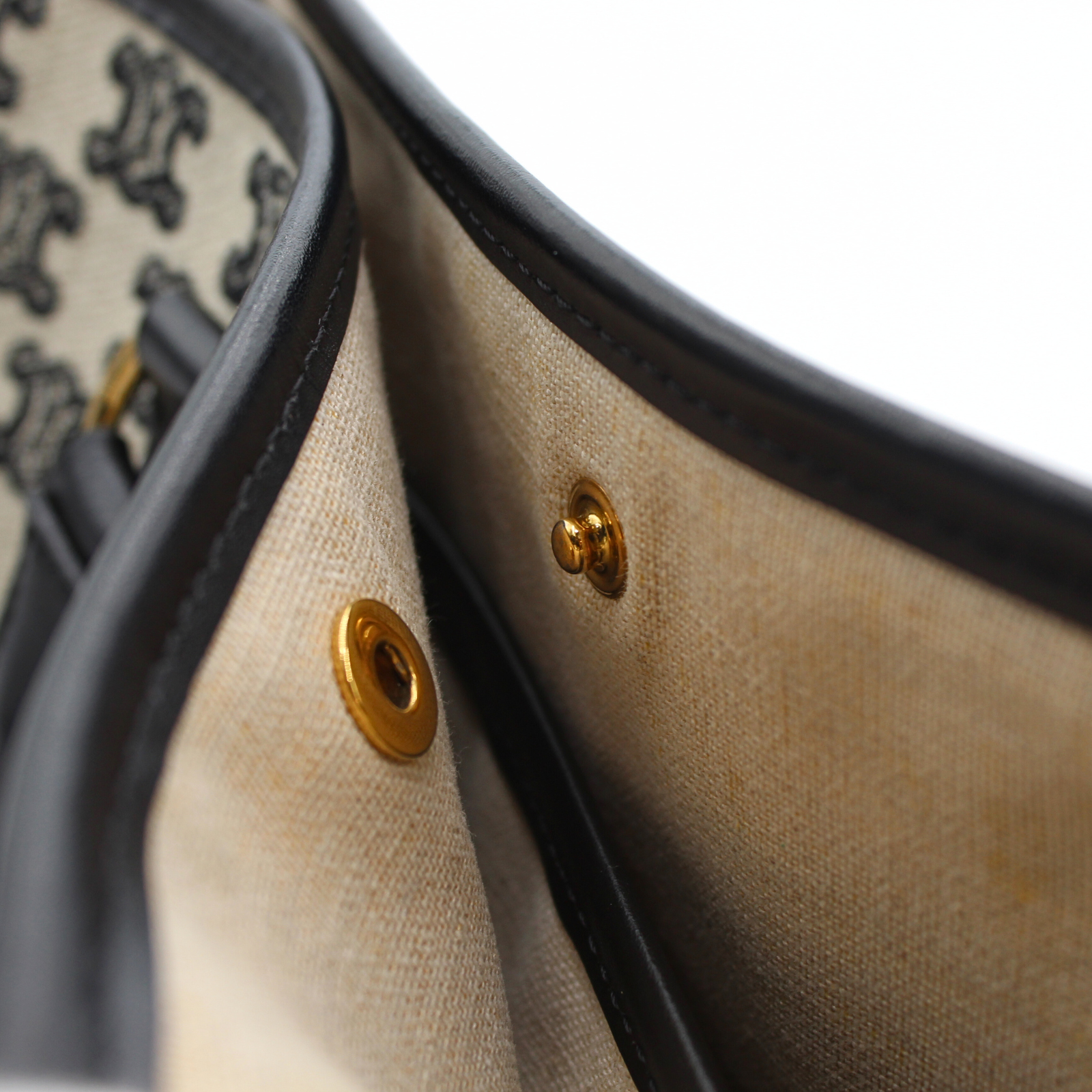 Horizontal Cabas Canvas Tote Bag