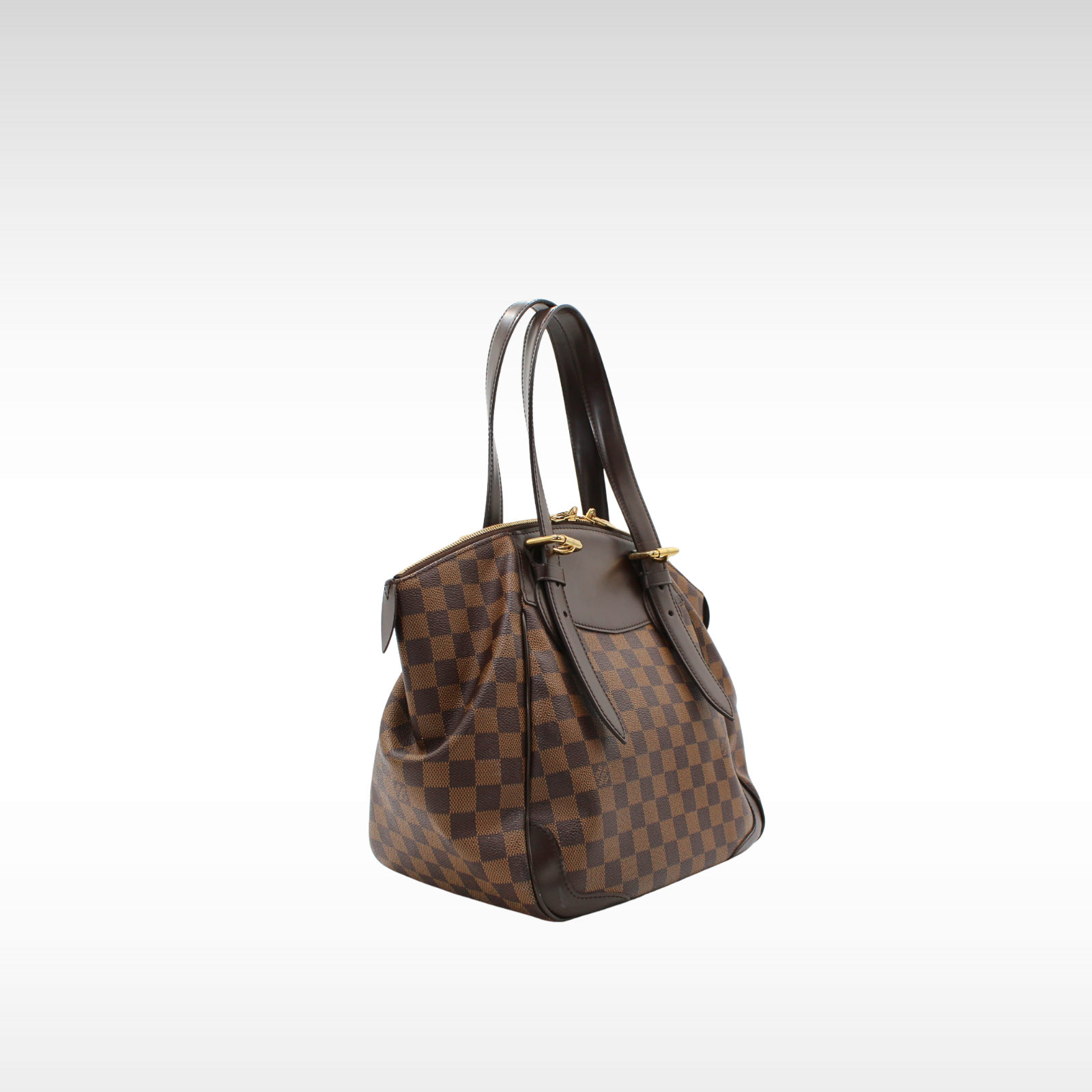 Verona MM Damier Shoulder Bag