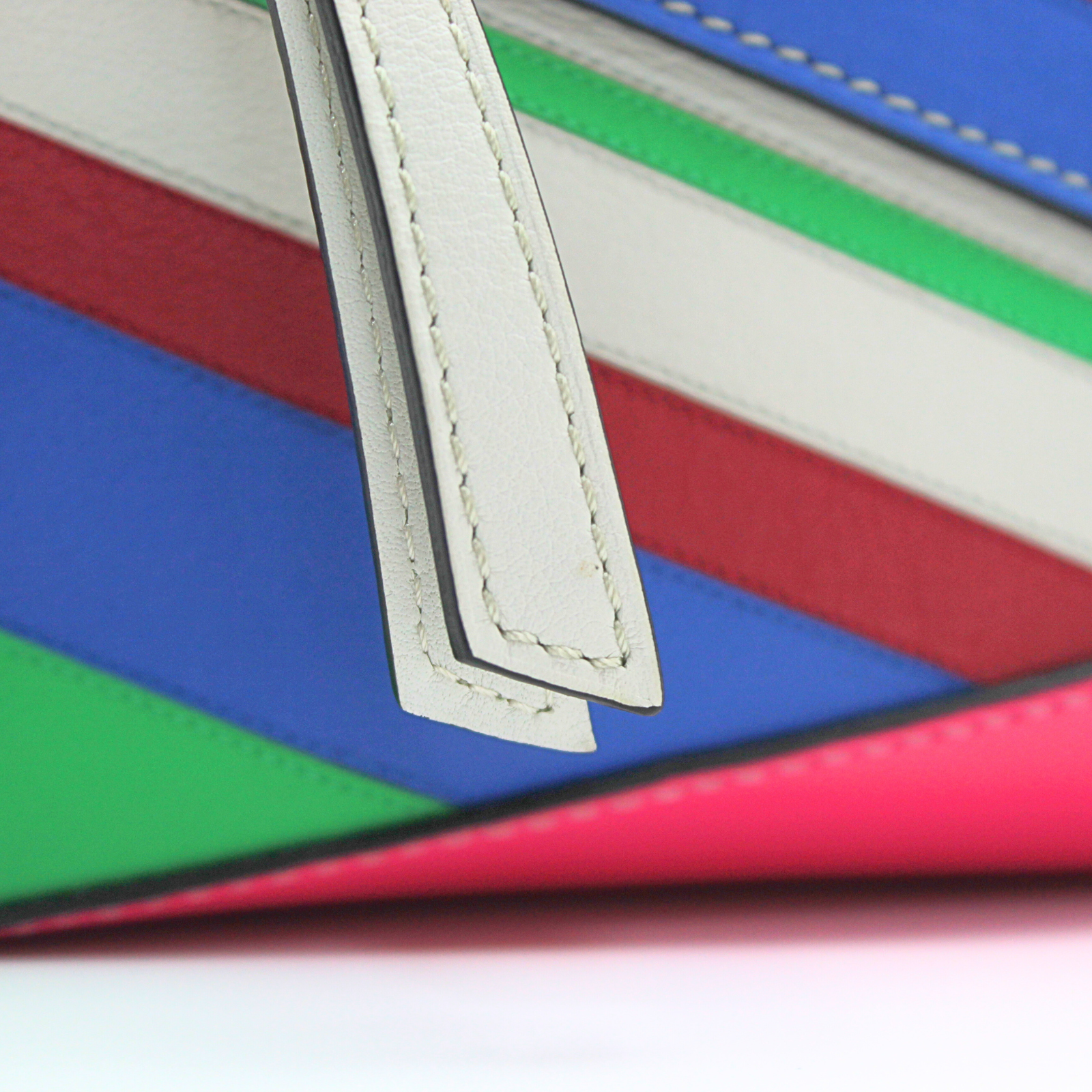 Puzzle Mini Zigzag Calf Handbag