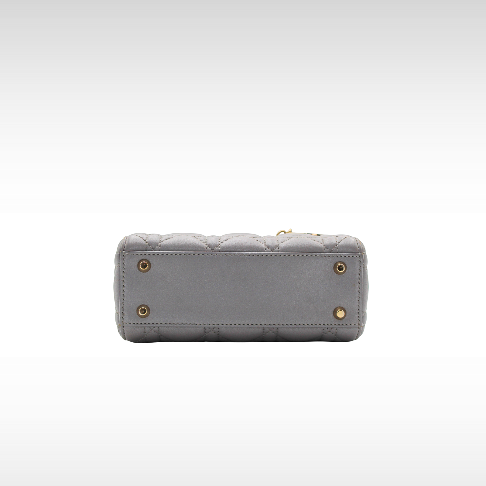 Lady Dior Mini Cannage Lamb Handbag