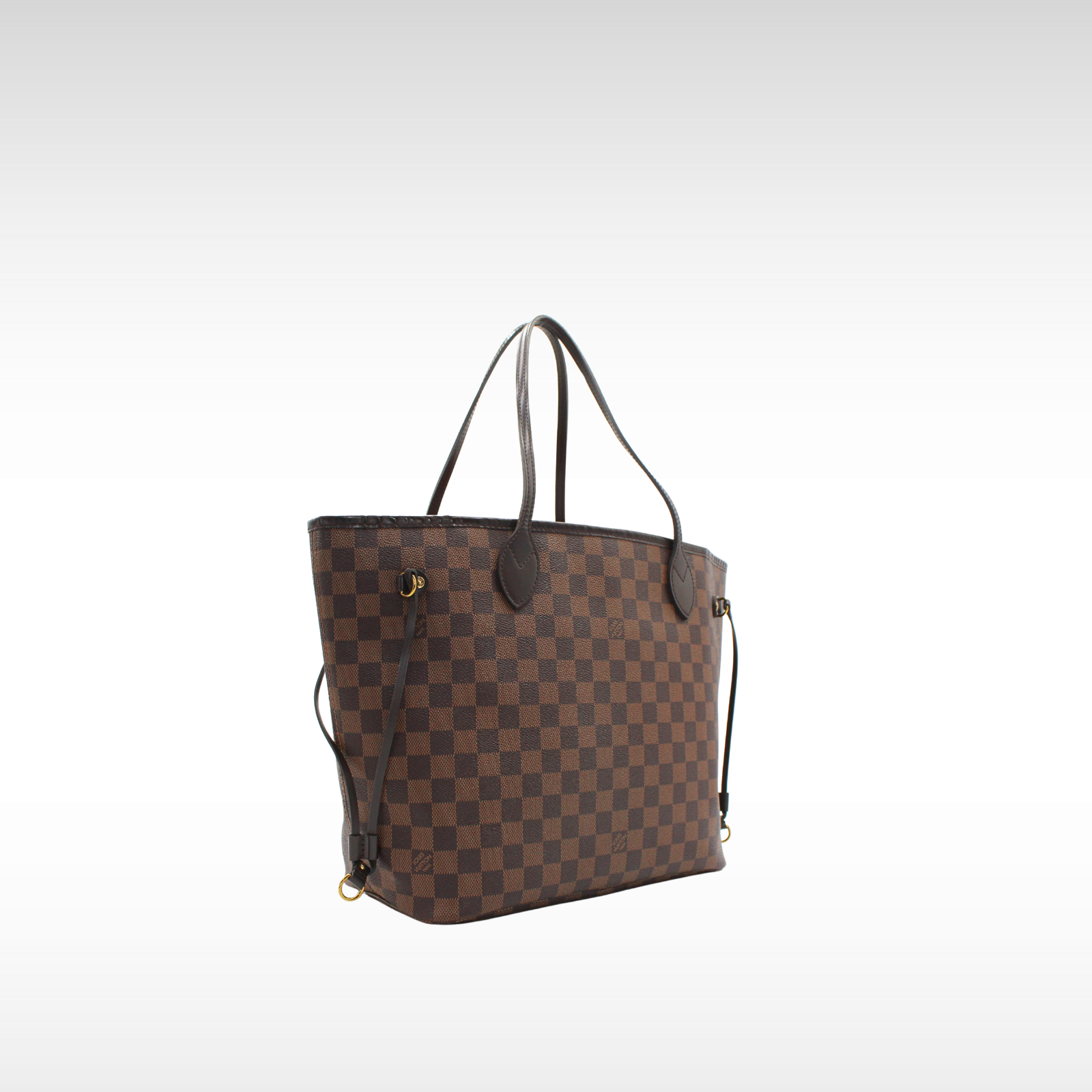 Neverfull MM Damier Ebene Tote Bag