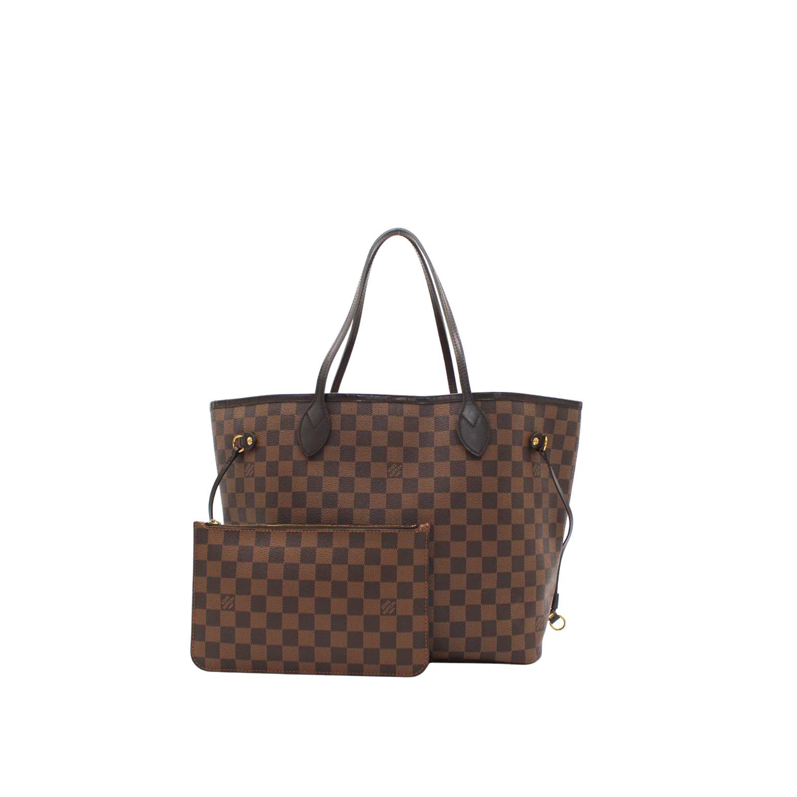 Neverfull MM Damier Ebene Tote Bag