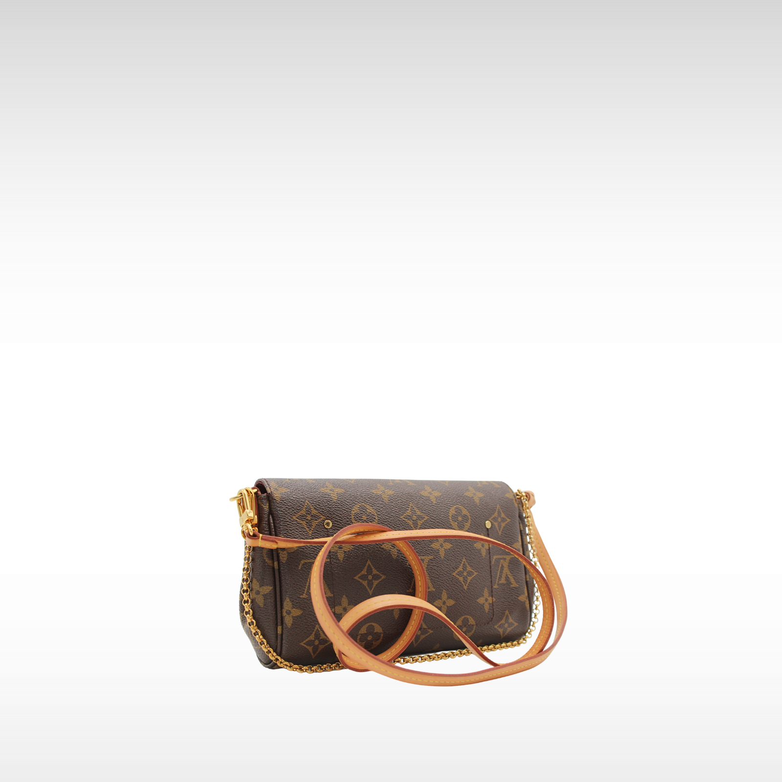 Favorite PM Monogram Marron Crossbody Bag