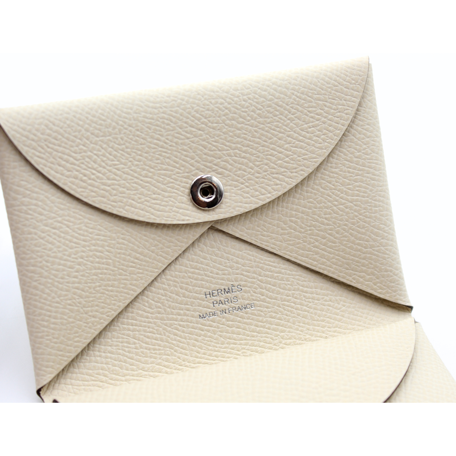 Calvi Duo Epsom Nata Card Case