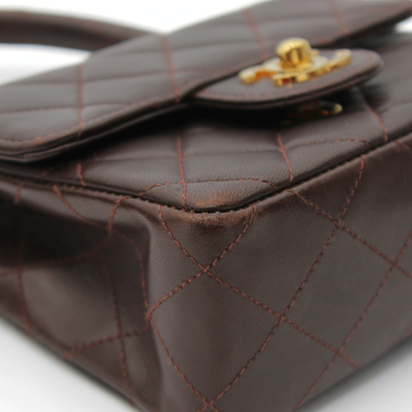 Matelasse Parent and Child Lamb Handbag