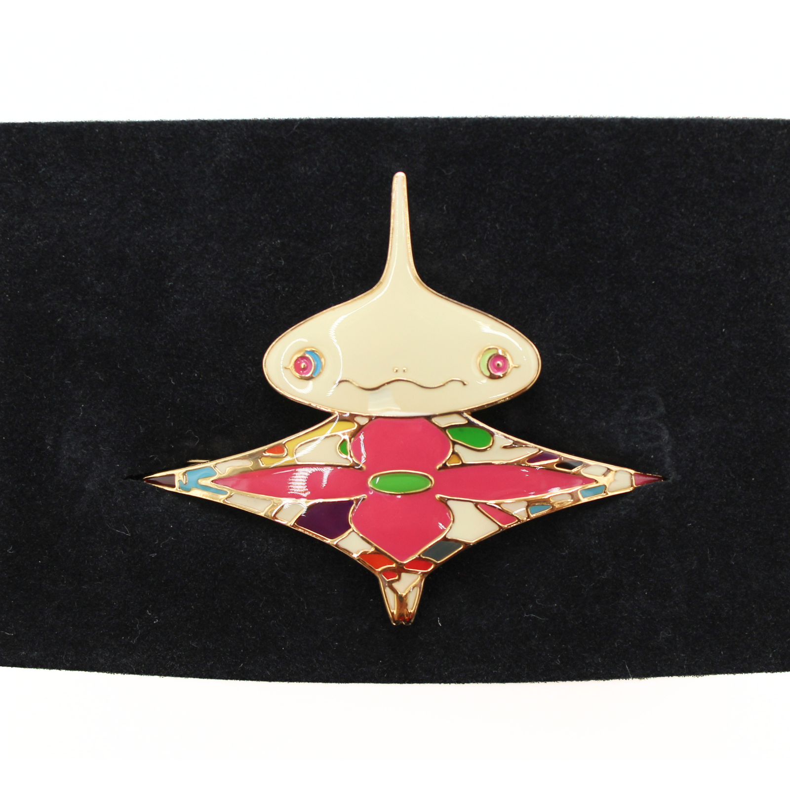 LV x Takashi Murakami Metal Multi Color Hair Accessory