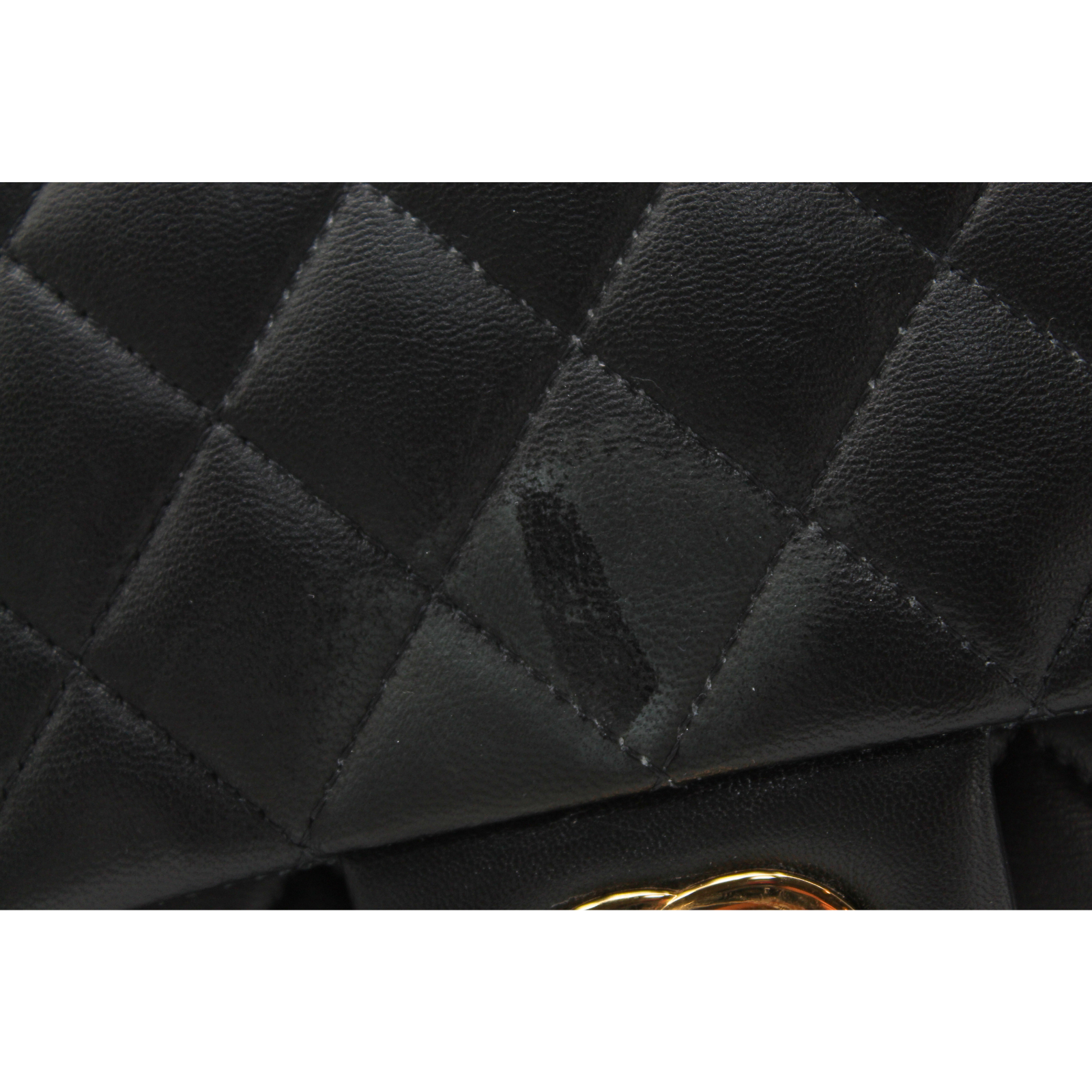 Classic Lamb Black Shoulder Bag