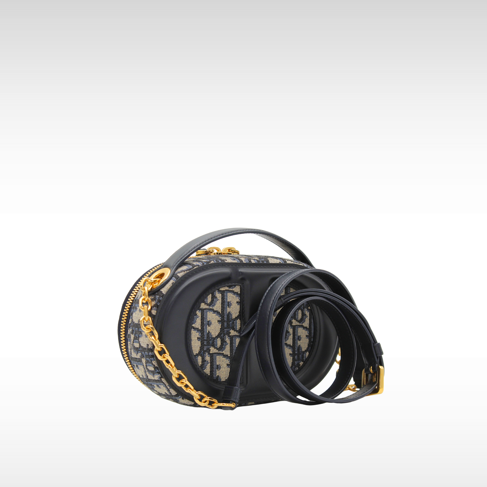 CD Signature Oblique Canvas Crossbody Bag
