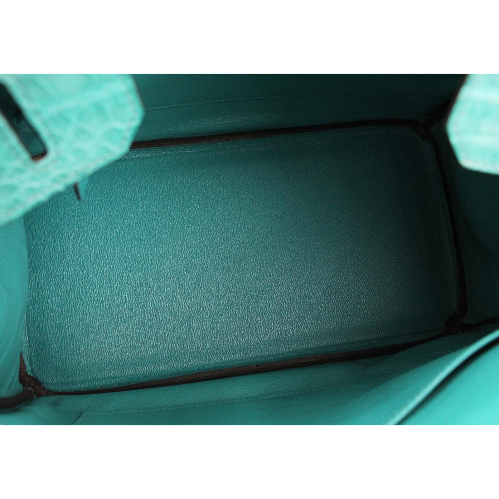 Birkin 30 Matte Alligator Blue Paon
