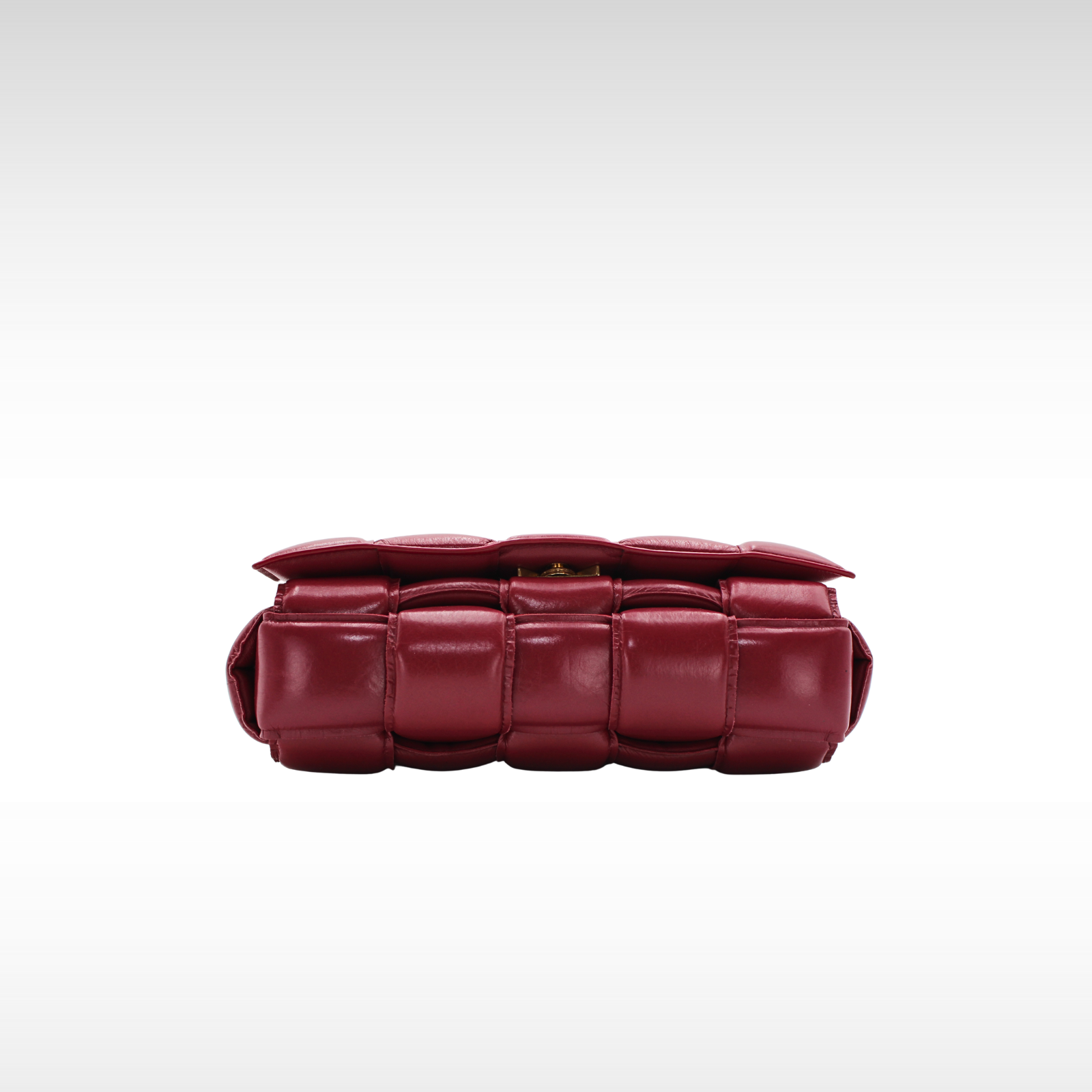Padded Cassette Lamb Shoulder Bag