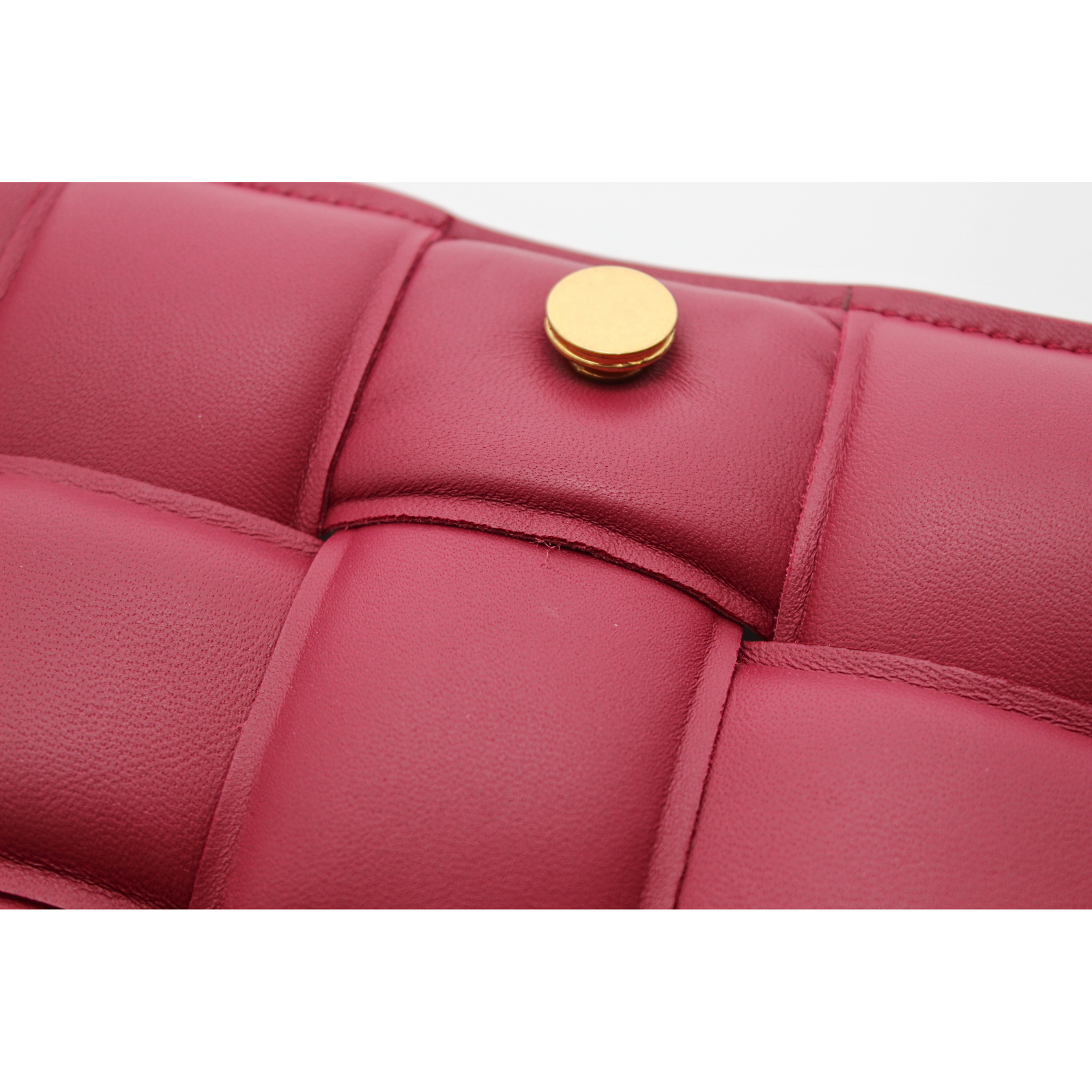 Padded Cassette Lamb Shoulder Bag