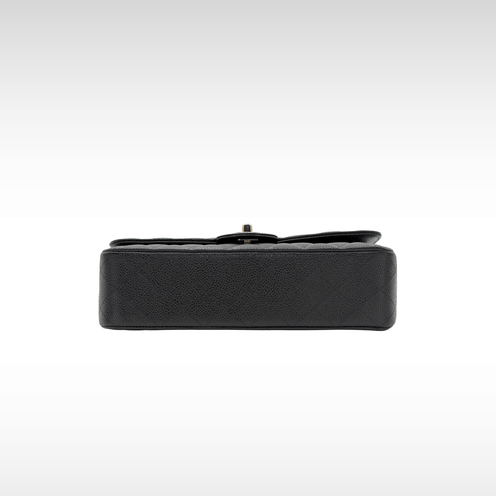 Classic Caviar Black Shoulder Bag