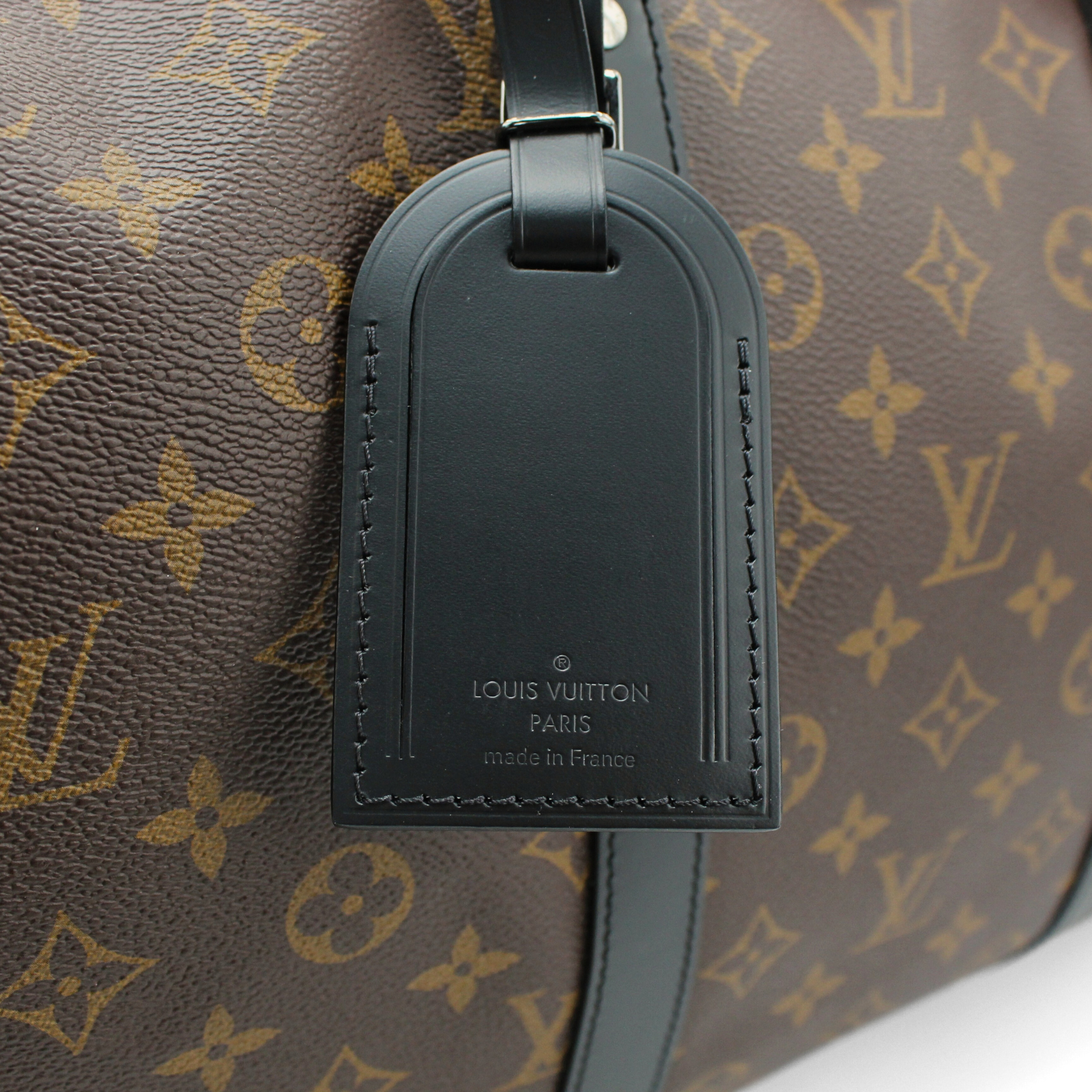 Keepall Bandouliere 55 Monogram Macassar Duffle Bag