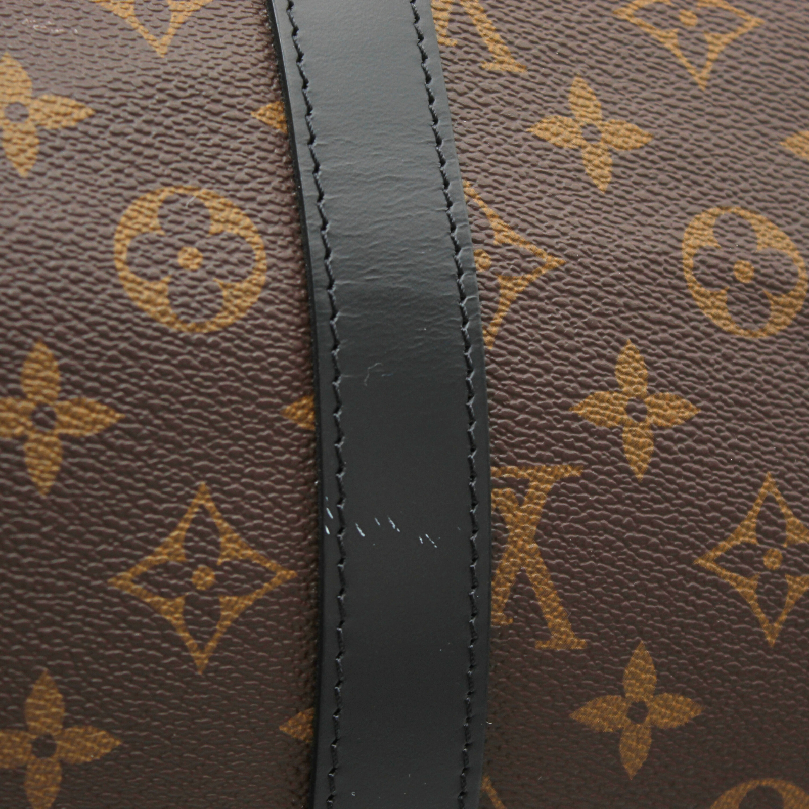 Keepall Bandouliere 55 Monogram Macassar Duffle Bag