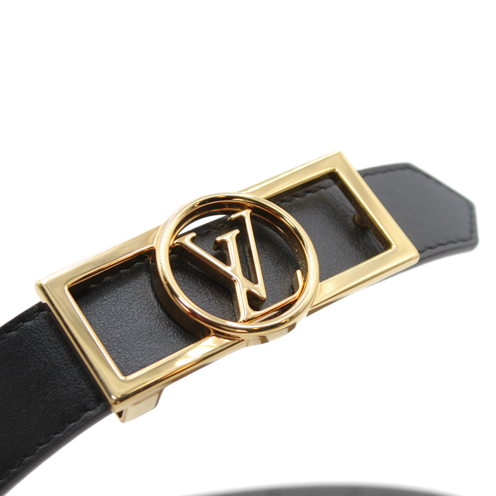 Dauphine Monogram Reverse Calf Belt