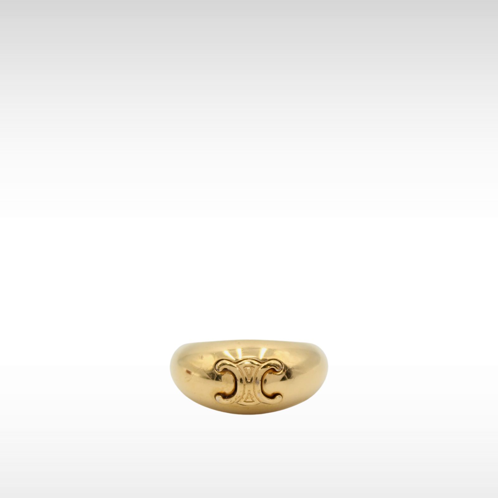 Triomphe 52 Bold Brass Ring