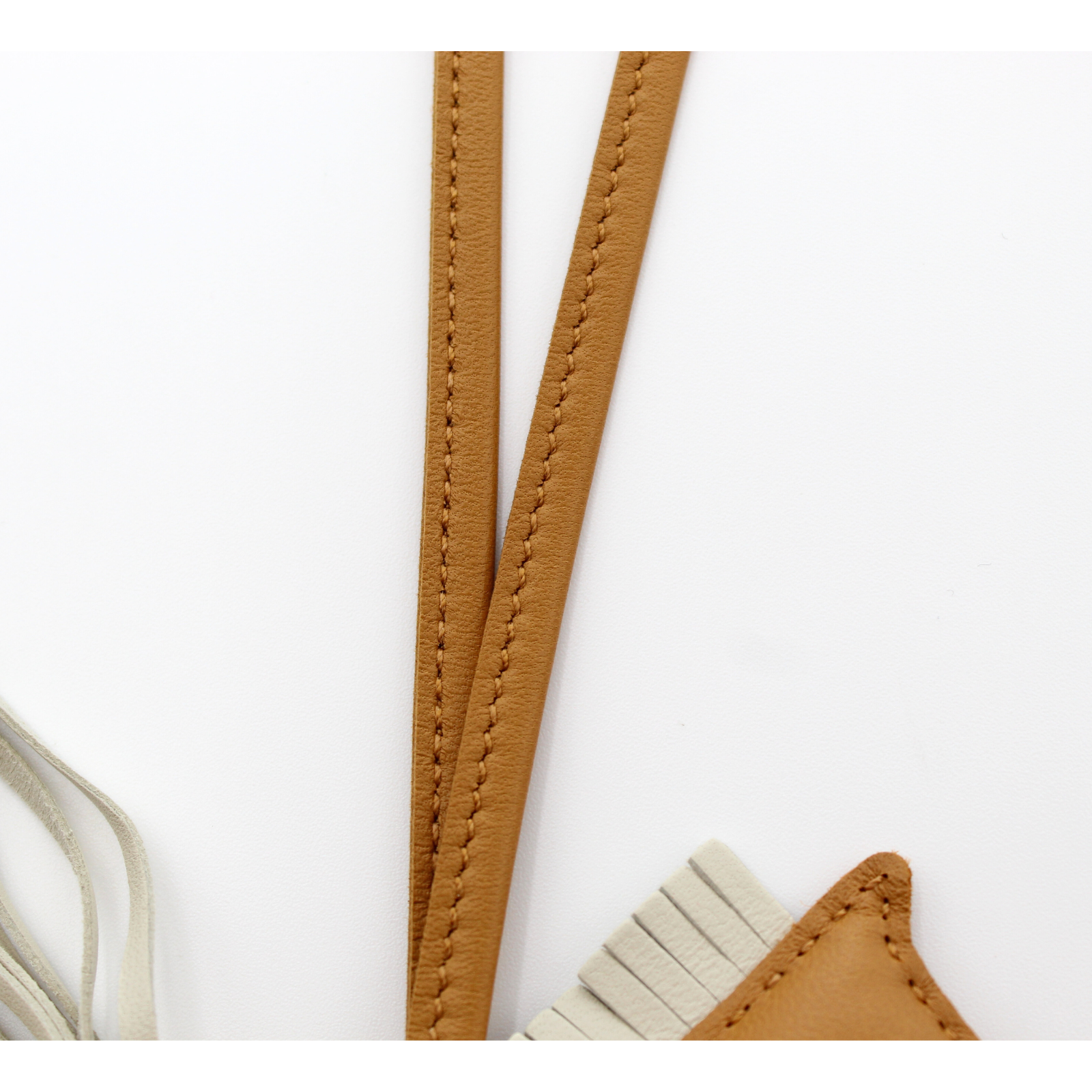 Rodeo Touch PM Agneau Lizard Bag Charm