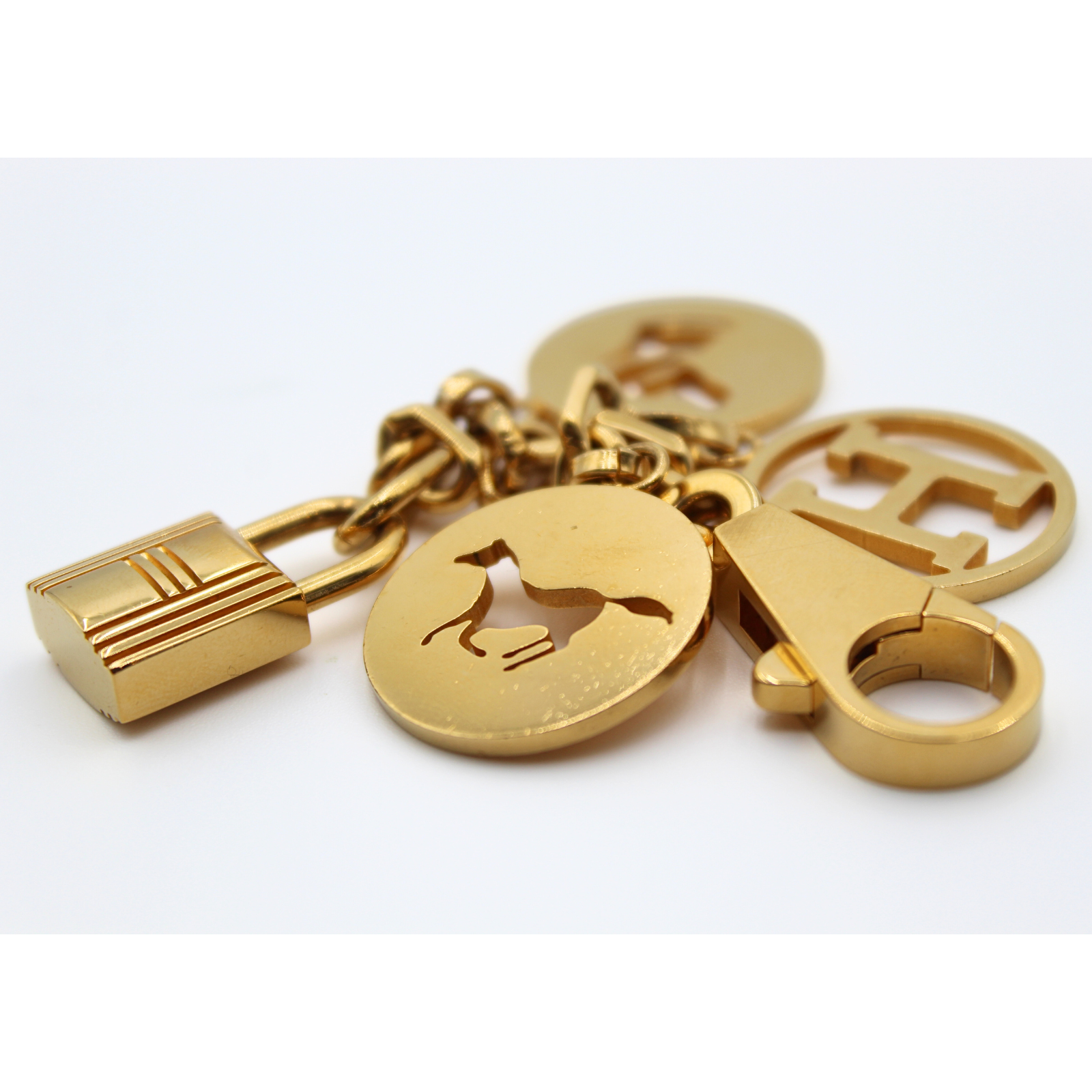 Amulette 4 Breloque Metal Bag Charm