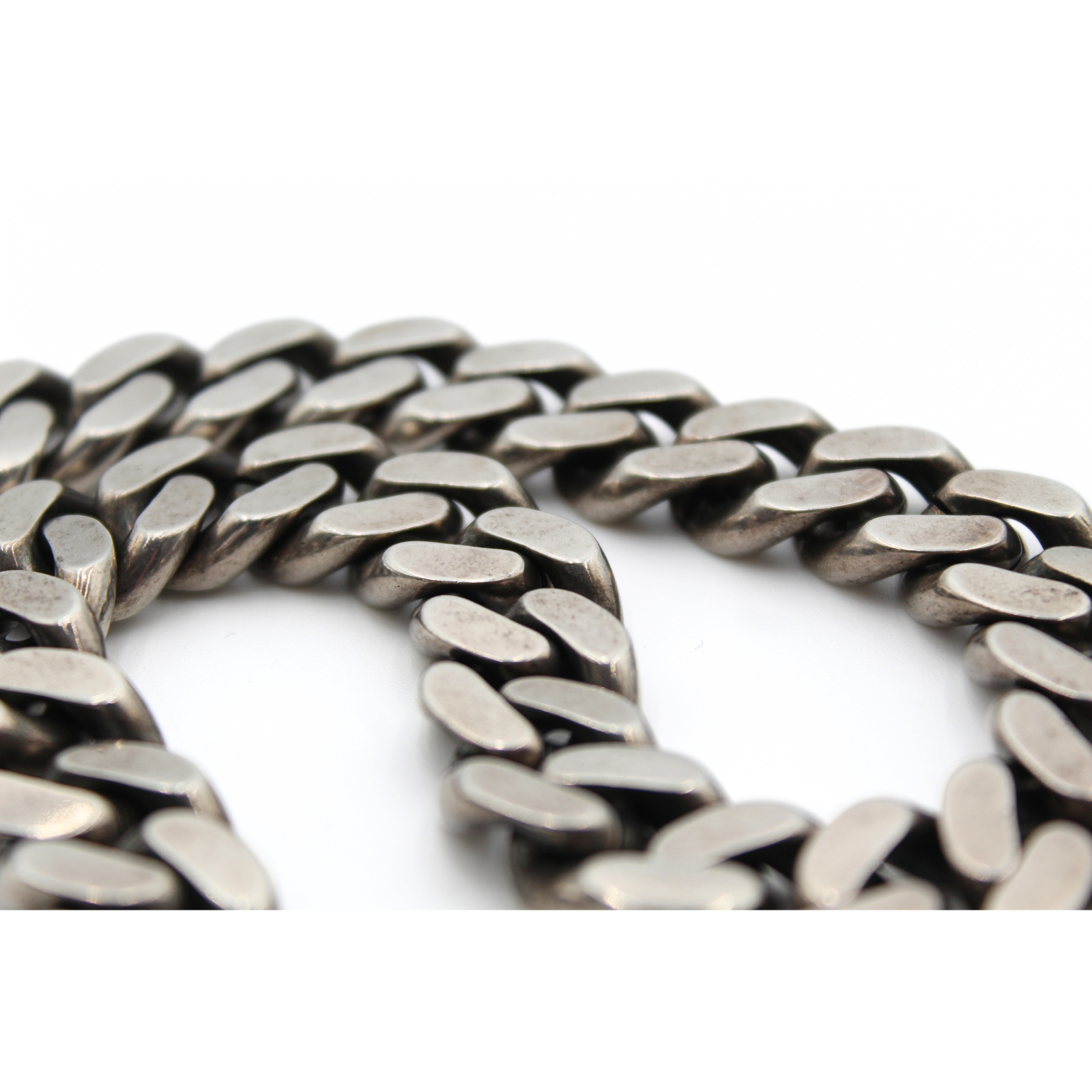 Chain Gourmette M Brass Necklace