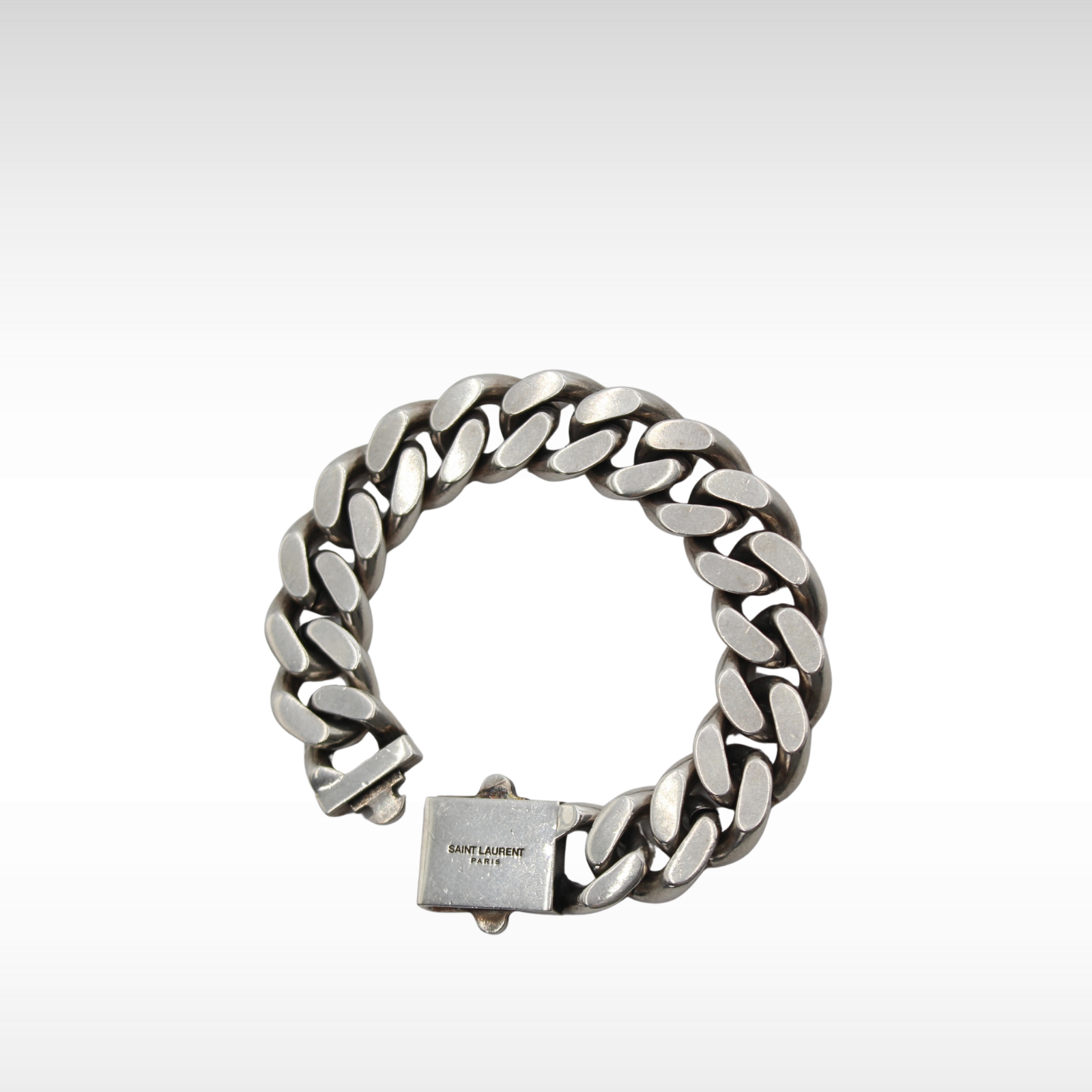 Chain Gourmette Brass Bracelet