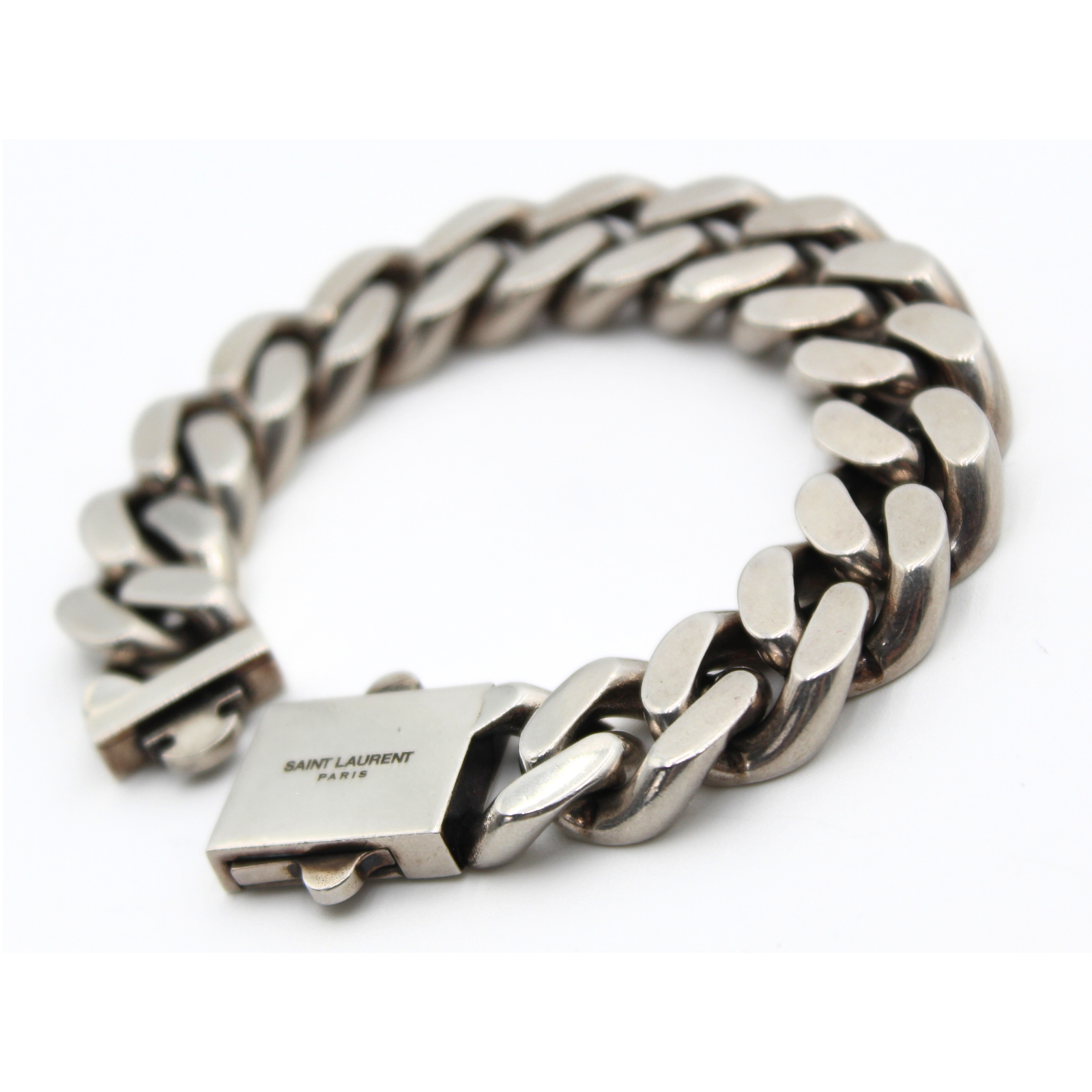 Chain Gourmette Brass Bracelet
