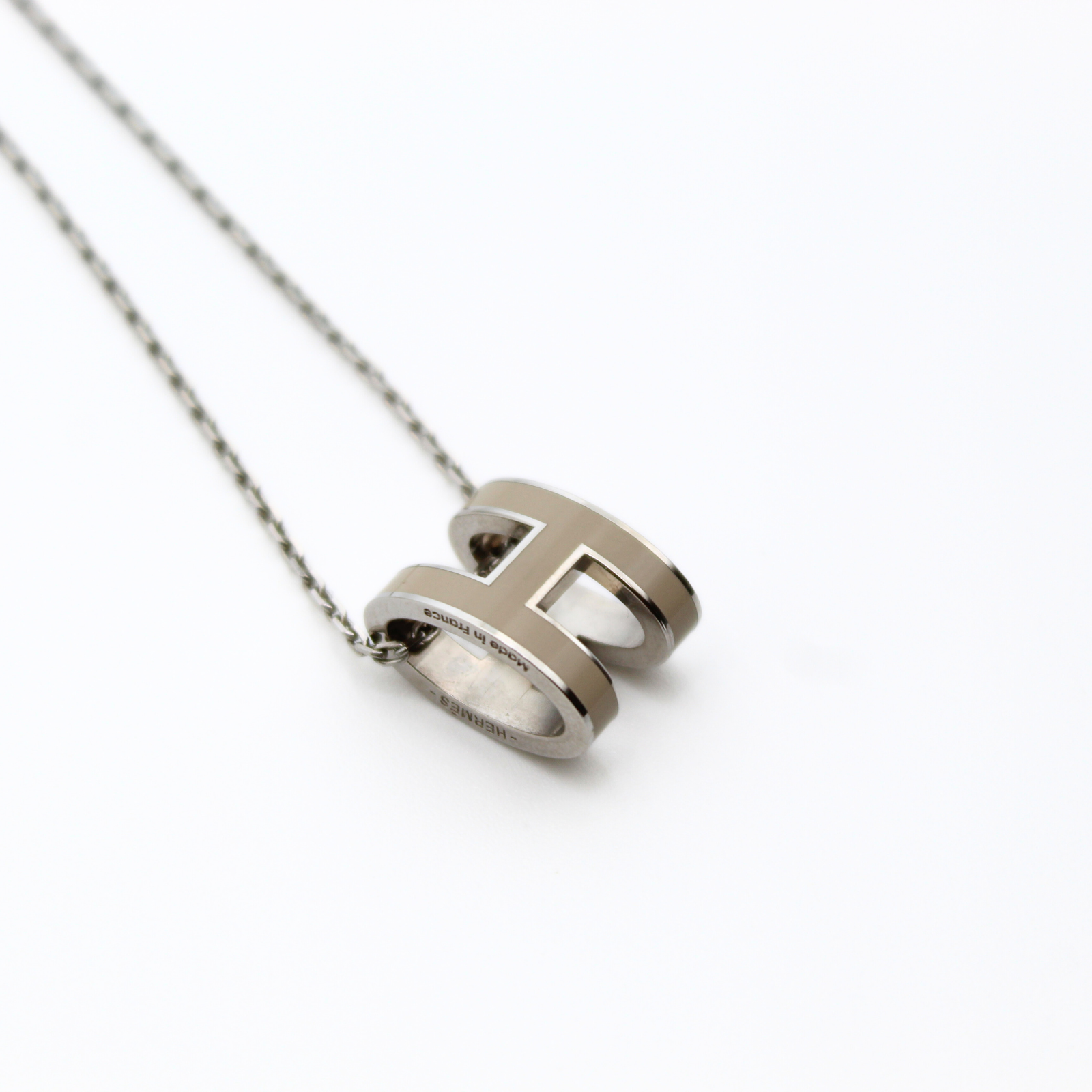Pop H Metal Necklace